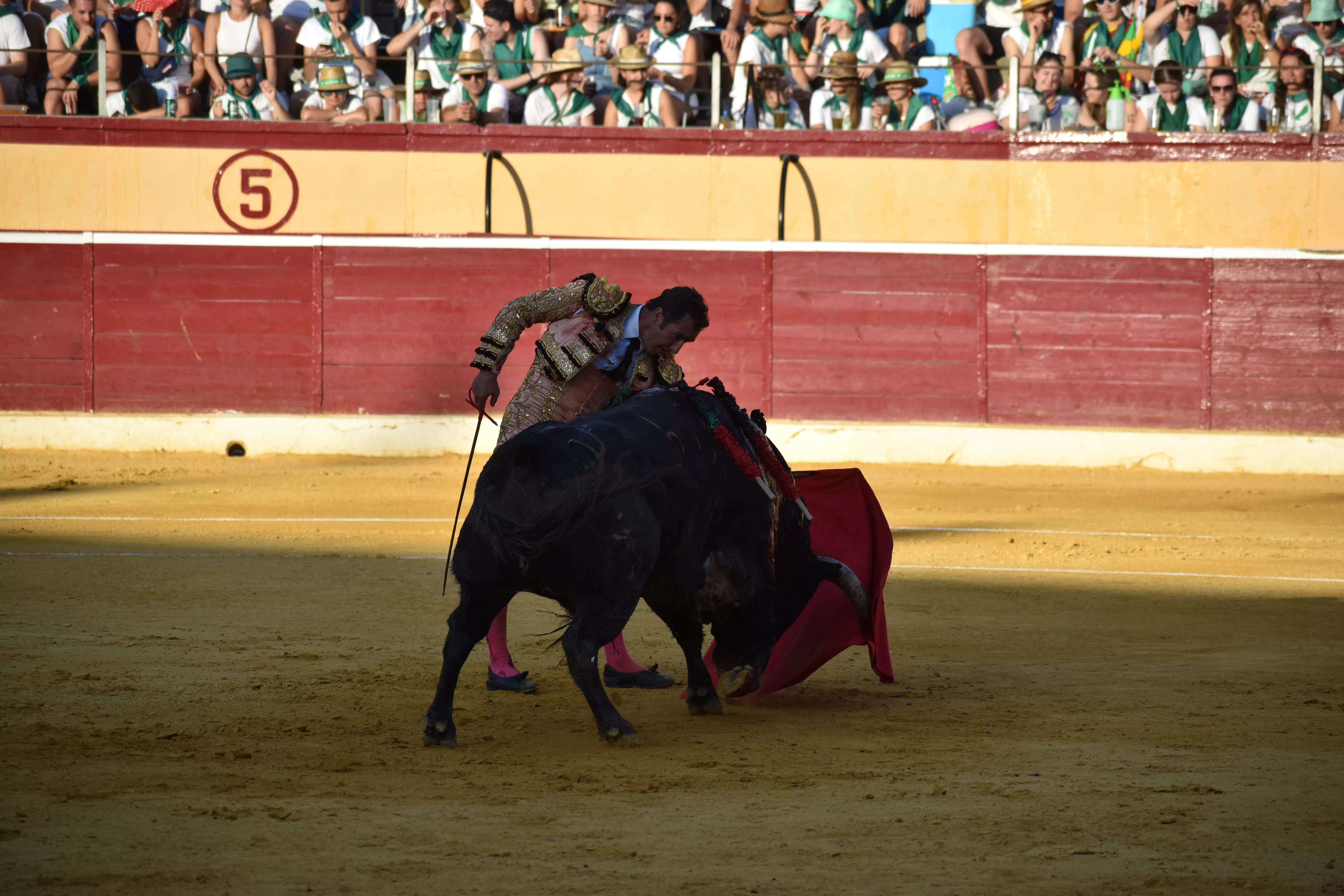 Tercera corrida de la Feria de La Albahaca 2023 de Huesca. Foto: Carlos Jalle
