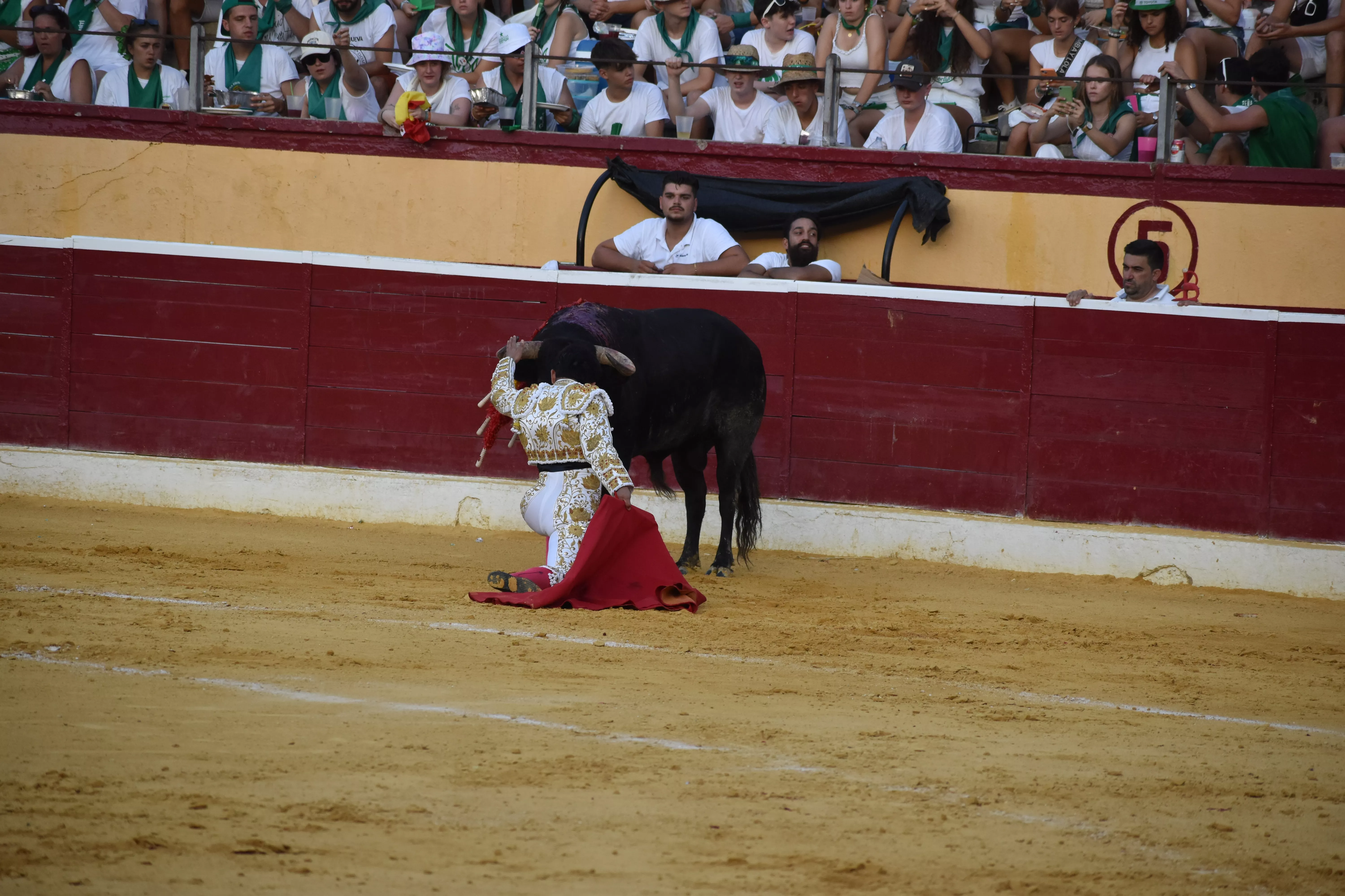 Tercera corrida de la Feria de La Albahaca 2023 de Huesca. Foto: Carlos Jalle