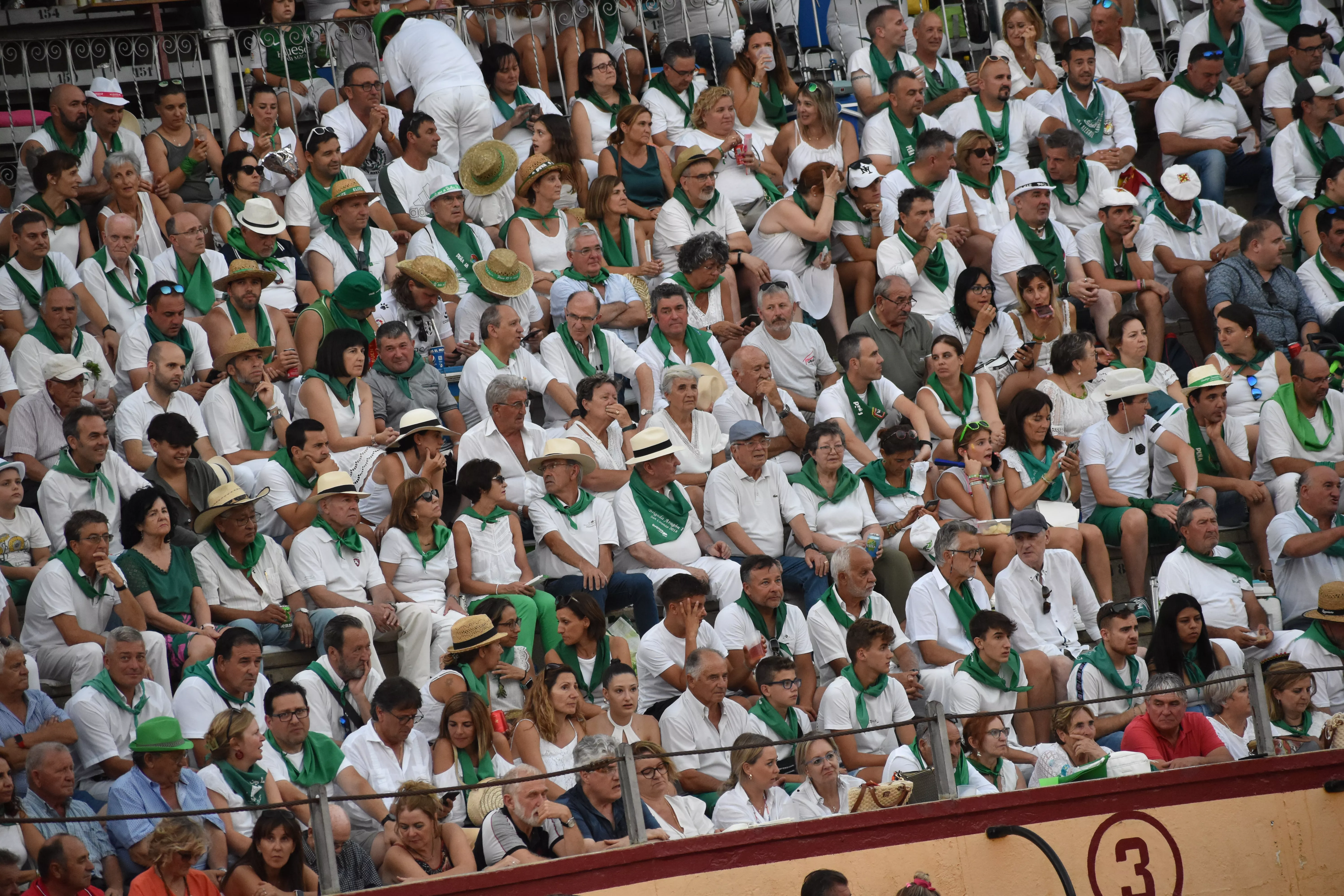 Tercera corrida de la Feria de La Albahaca 2023 de Huesca. Foto: Carlos Jalle