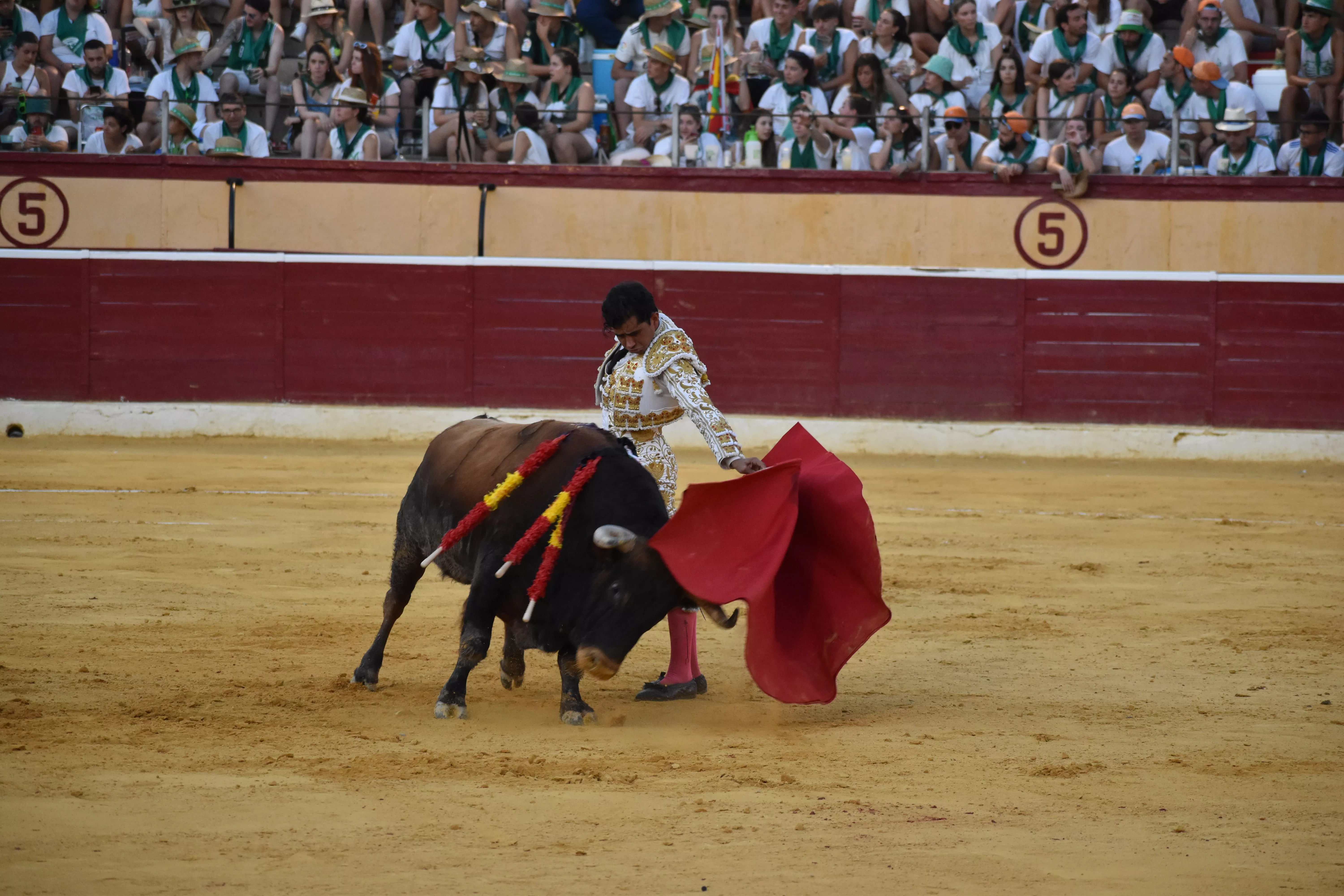 Tercera corrida de la Feria de La Albahaca 2023 de Huesca. Foto: Carlos Jalle