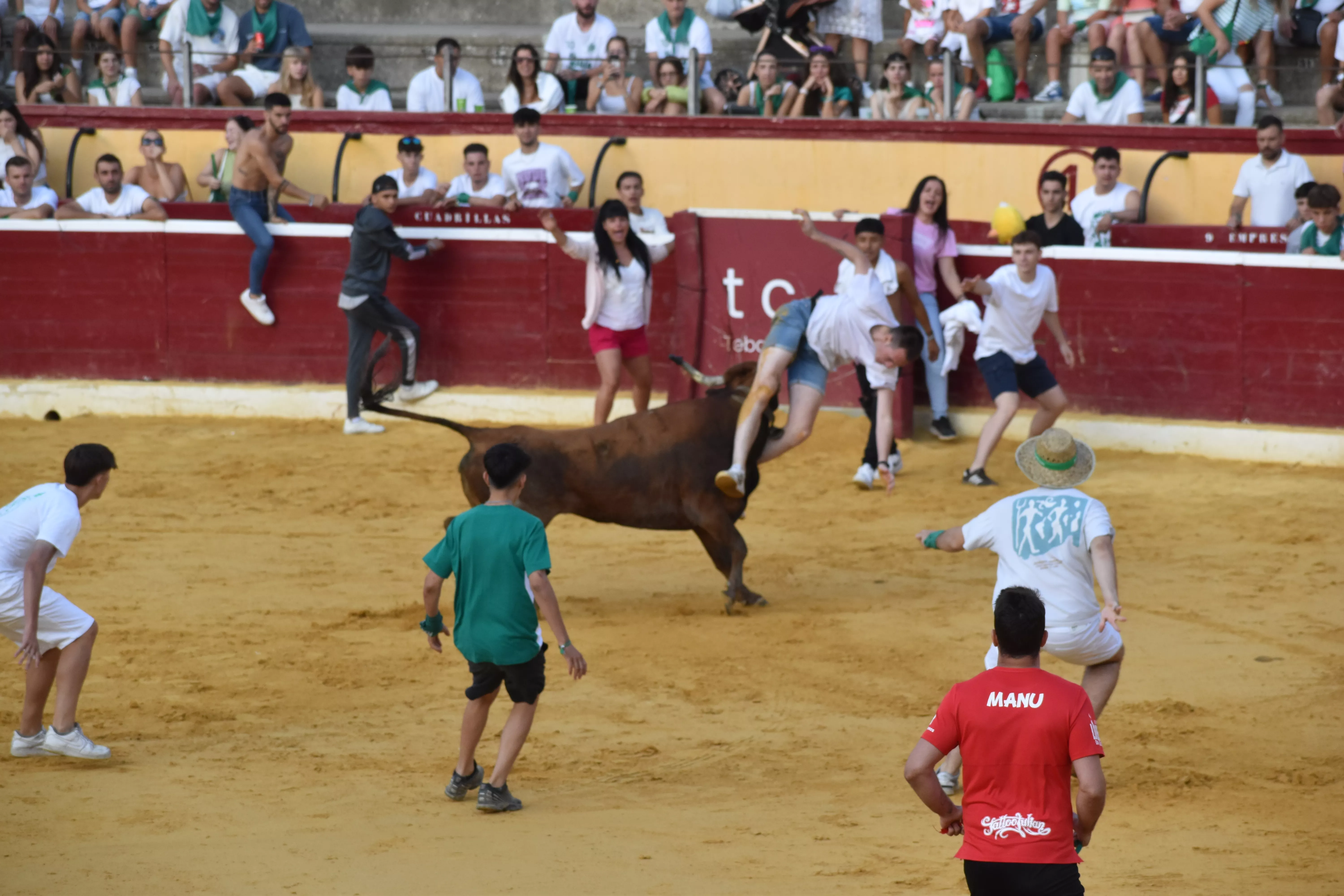 Vaquillas del día 13 de agosto. Foto Carlos Jalle