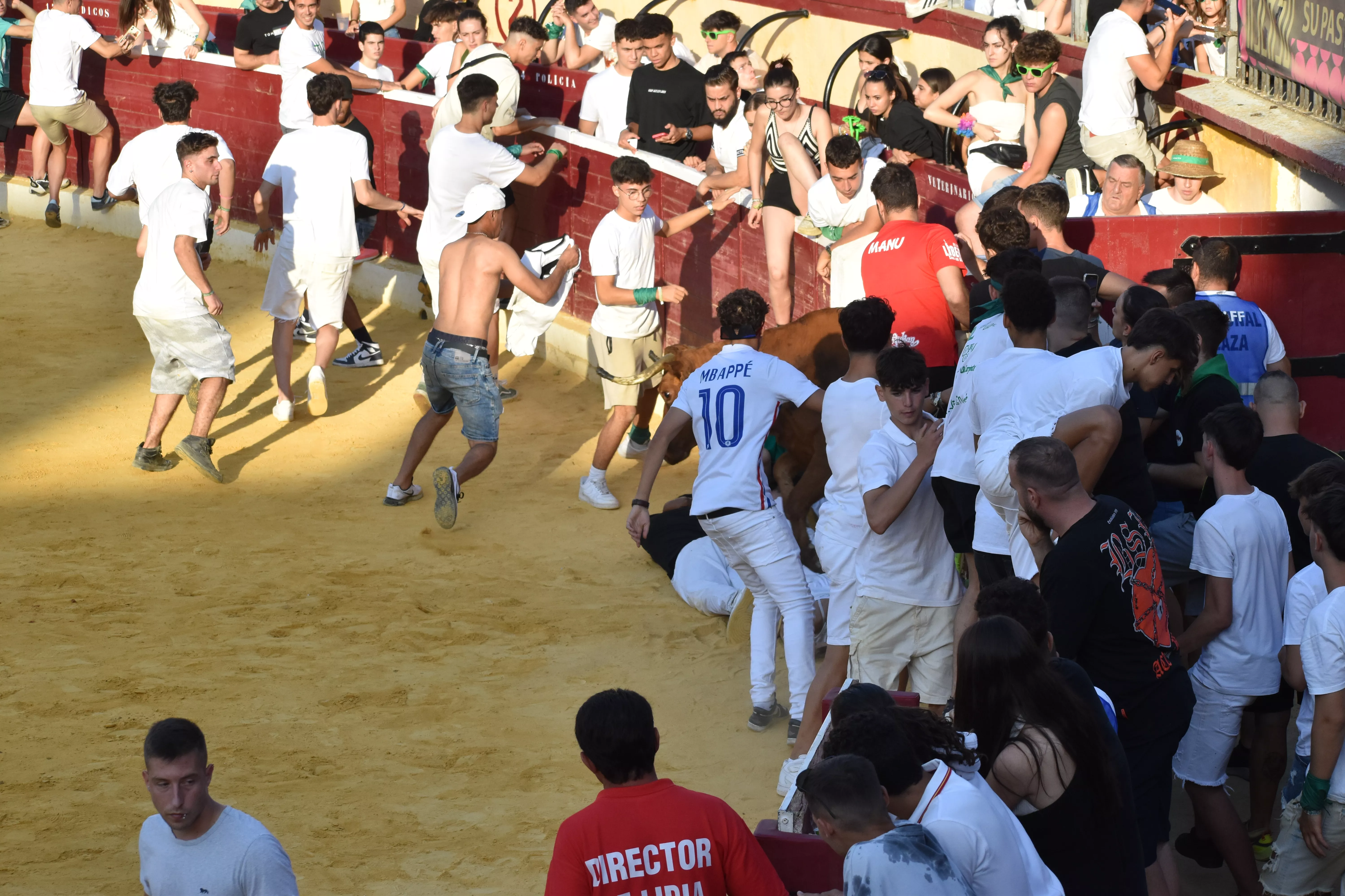 Vaquillas del día 13 de agosto. Foto Carlos Jalle