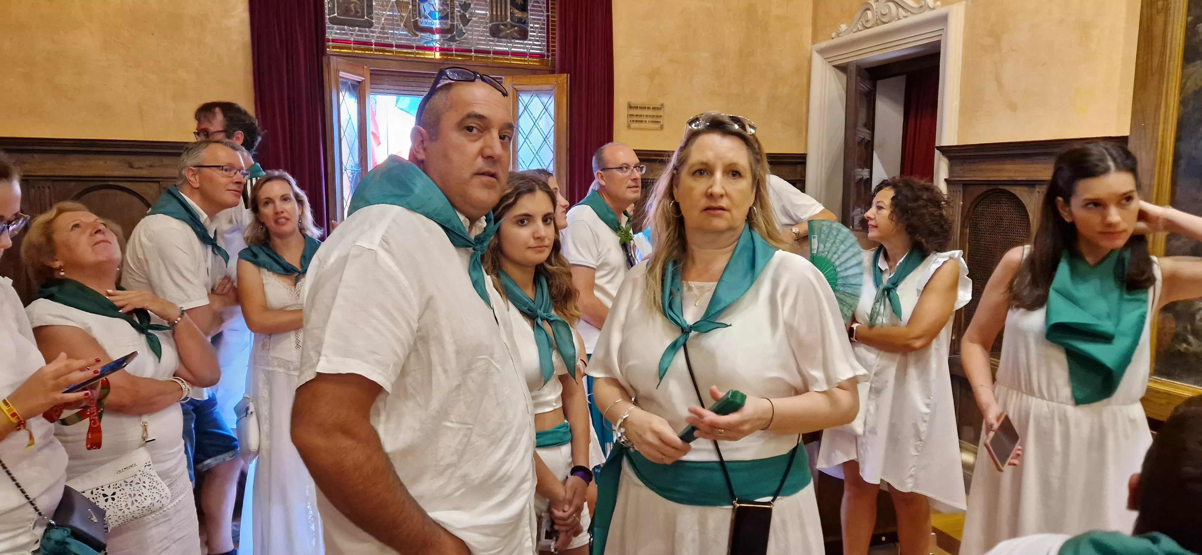 Homenaje a los oscenses que viven en el exterior. Foto Myriam Martínez