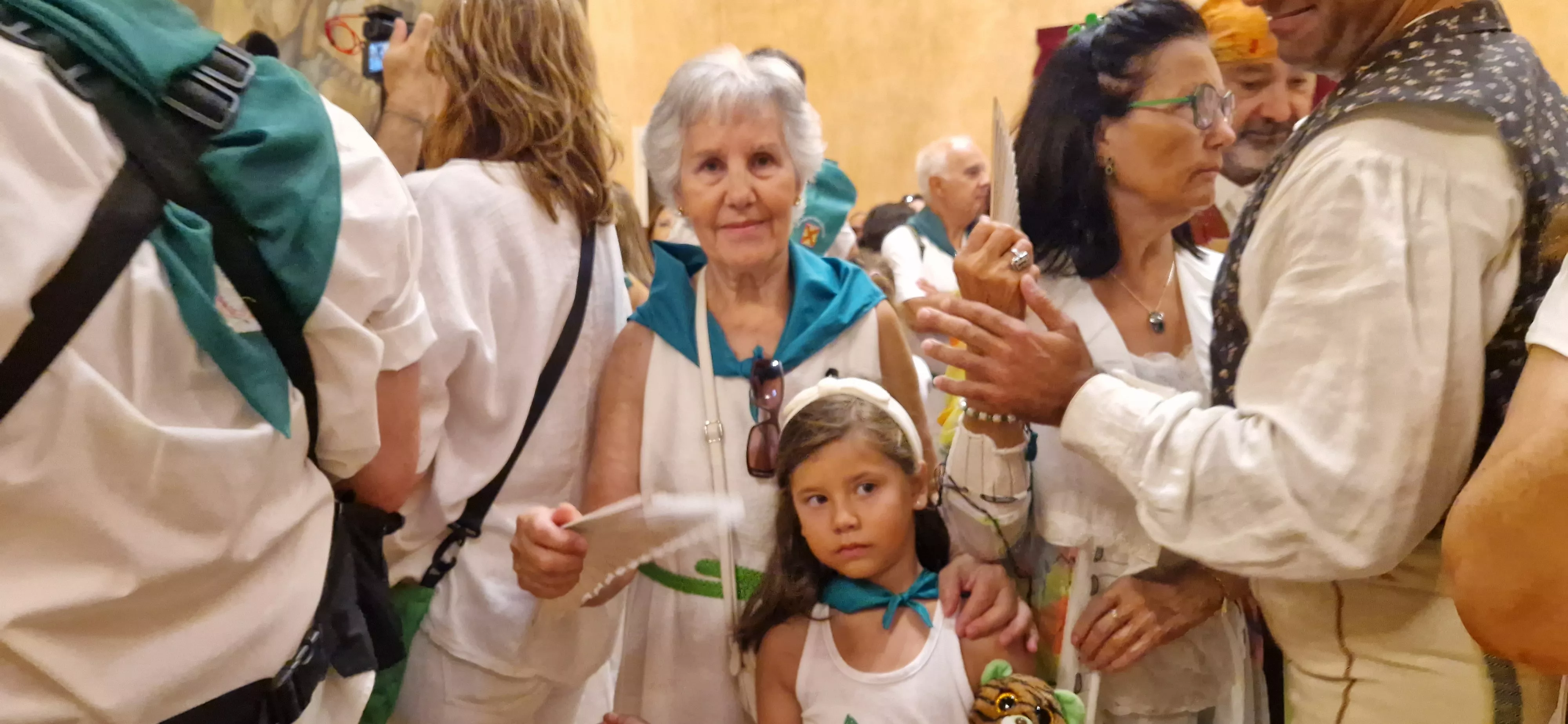 Homenaje a los oscenses que viven en el exterior. Foto Myriam Martínez