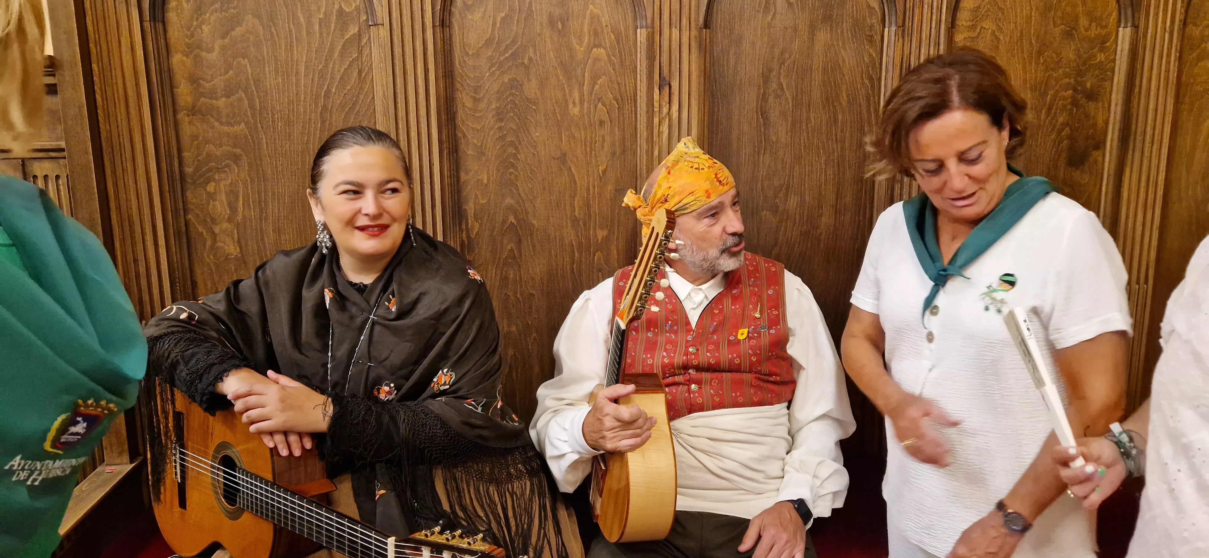 Homenaje a los oscenses que viven en el exterior. Foto Myriam Martínez