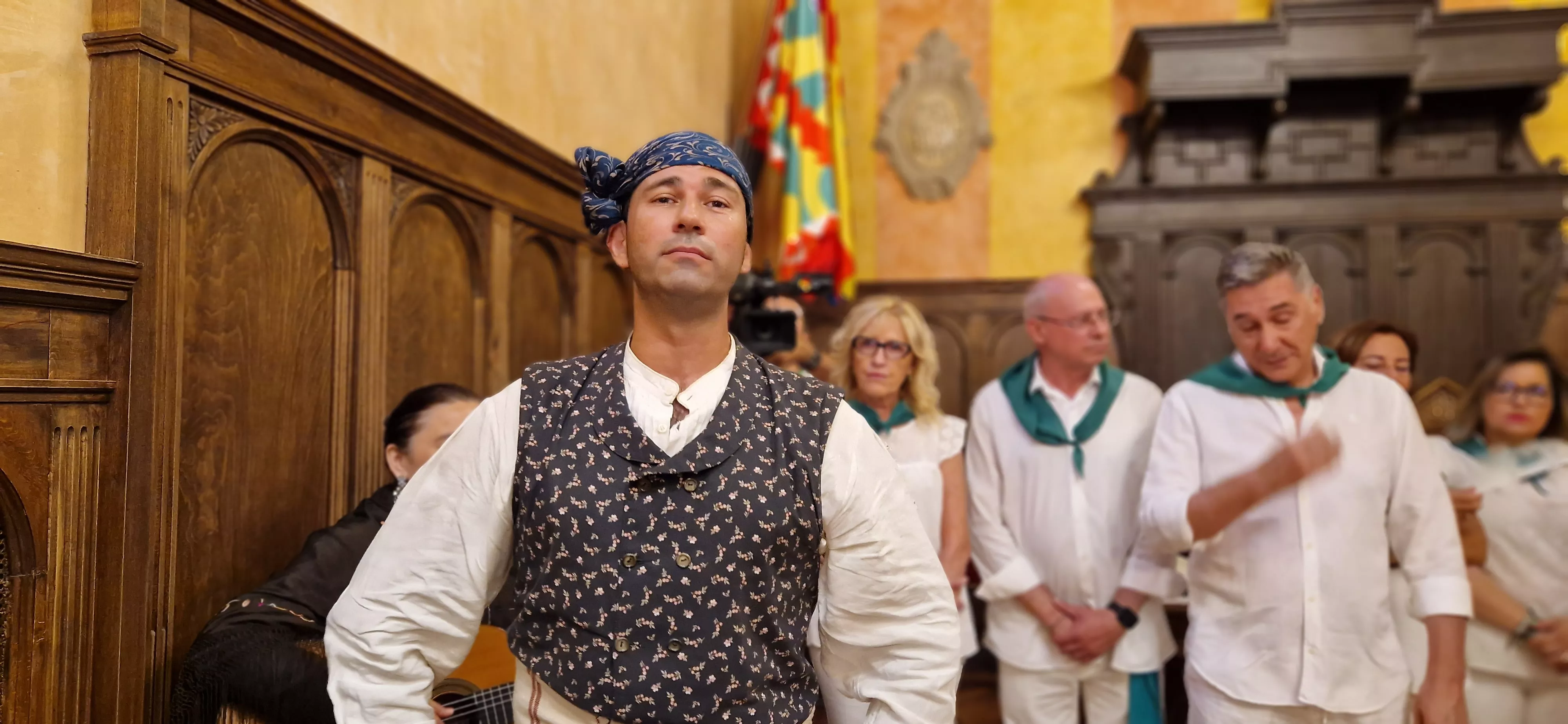 Homenaje a los oscenses que viven en el exterior. Foto Myriam Martínez