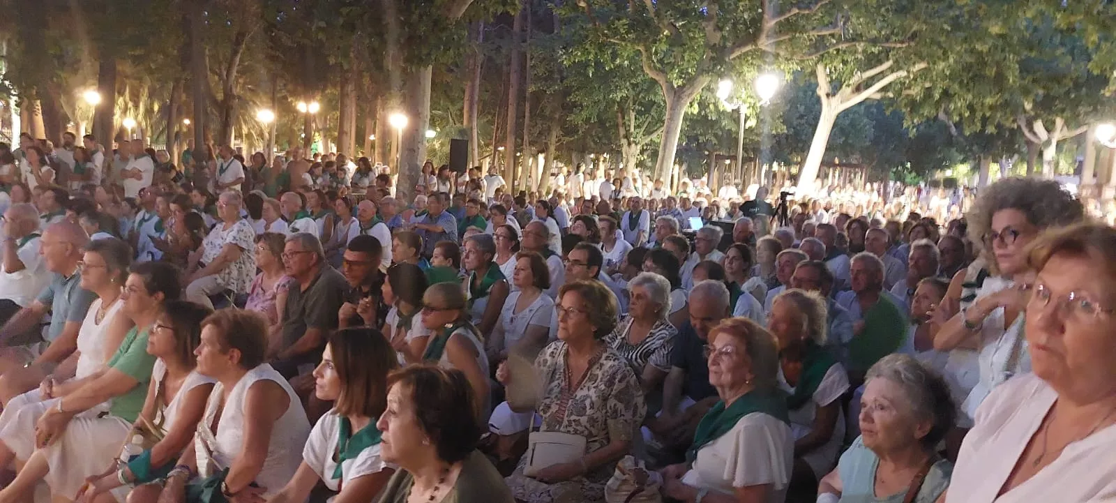 Actuación de la Agrupación Folklórica Santa Cecilia.