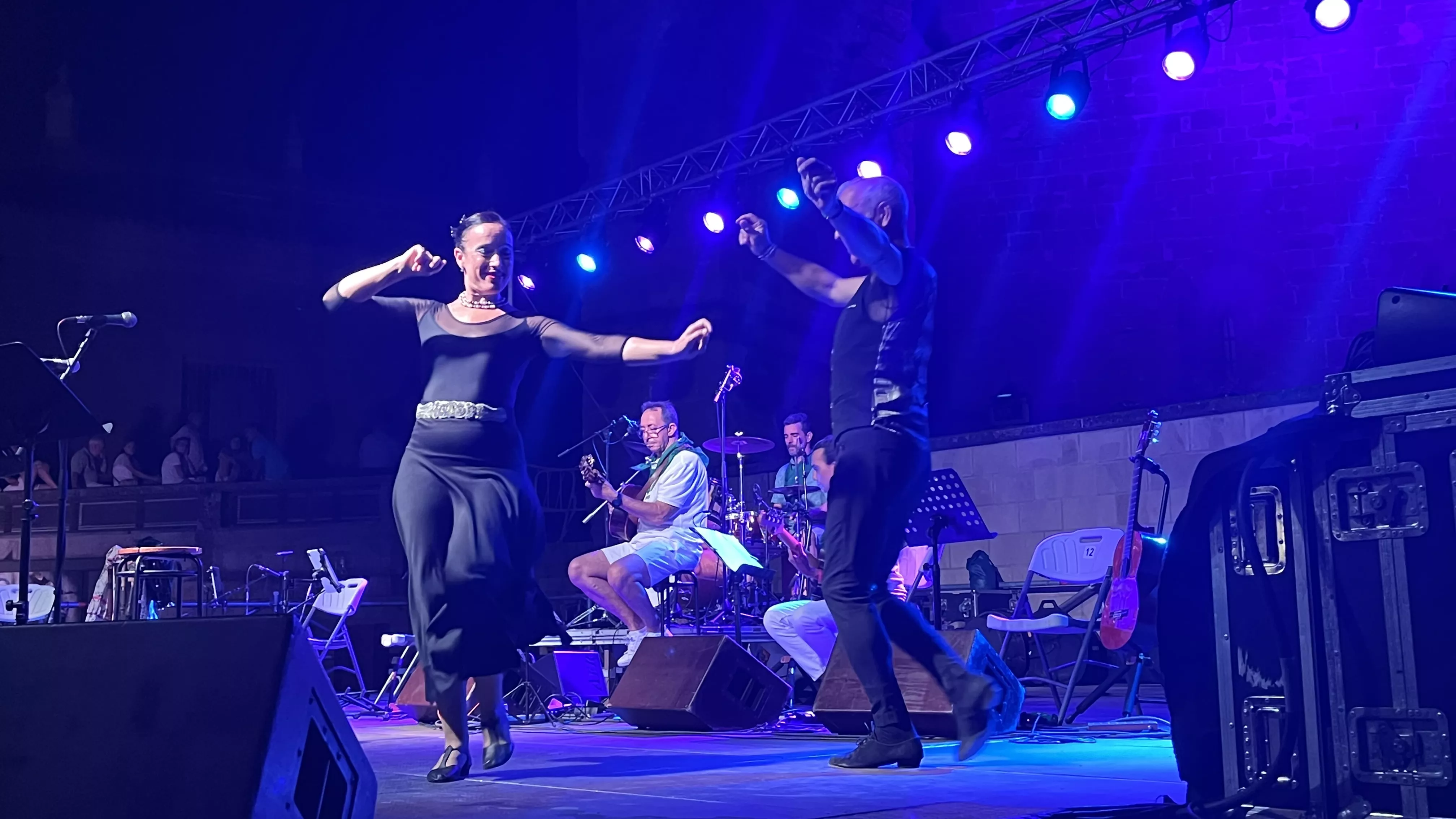 Iberia@Huesca.Folk con Olga y los Ministriles y la Escuela de Música y Folclore. Foto: Mercedes Manterola