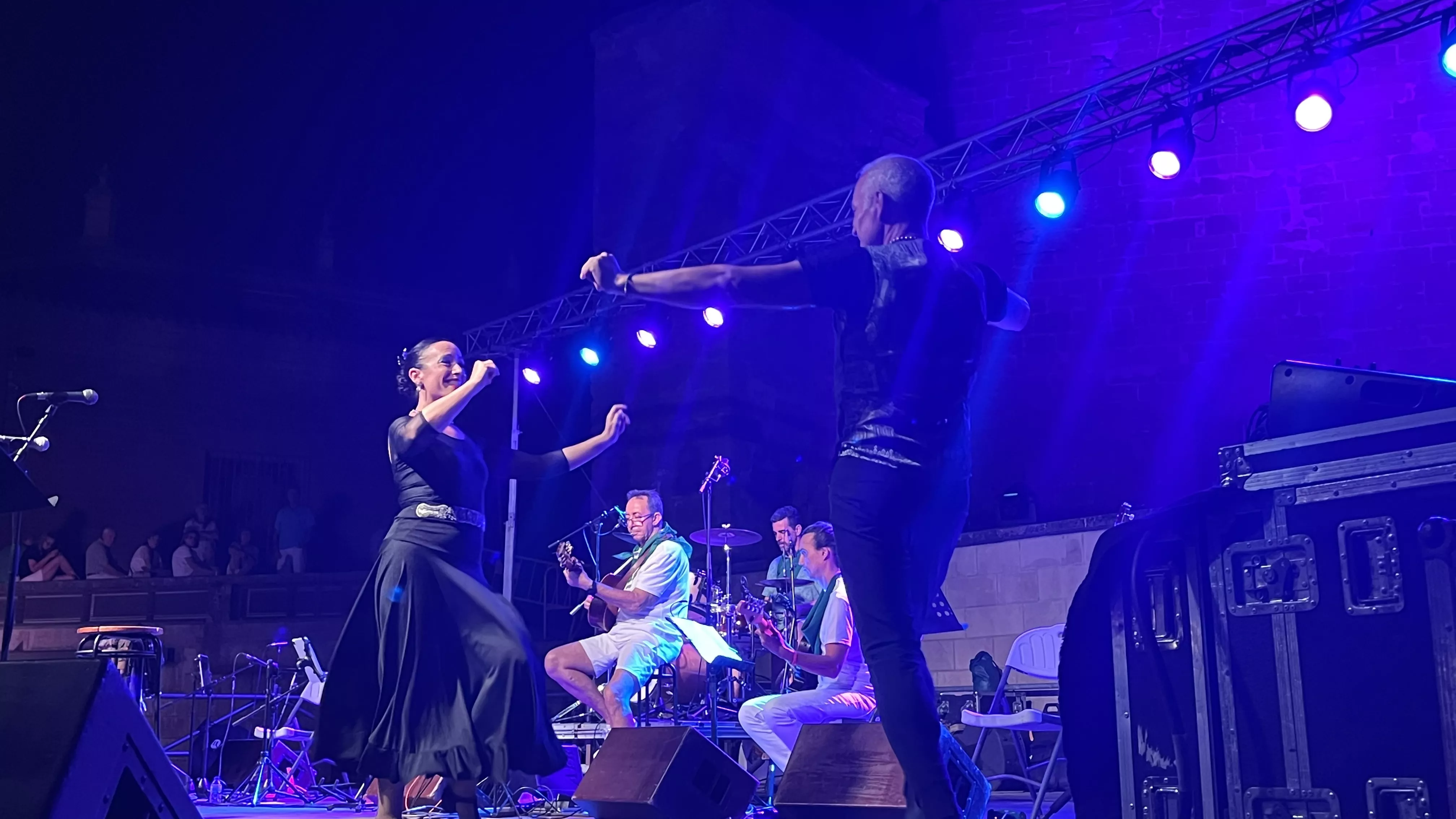 Iberia@Huesca.Folk con Olga y los Ministriles y la Escuela de Música y Folclore. Foto: Mercedes Manterola