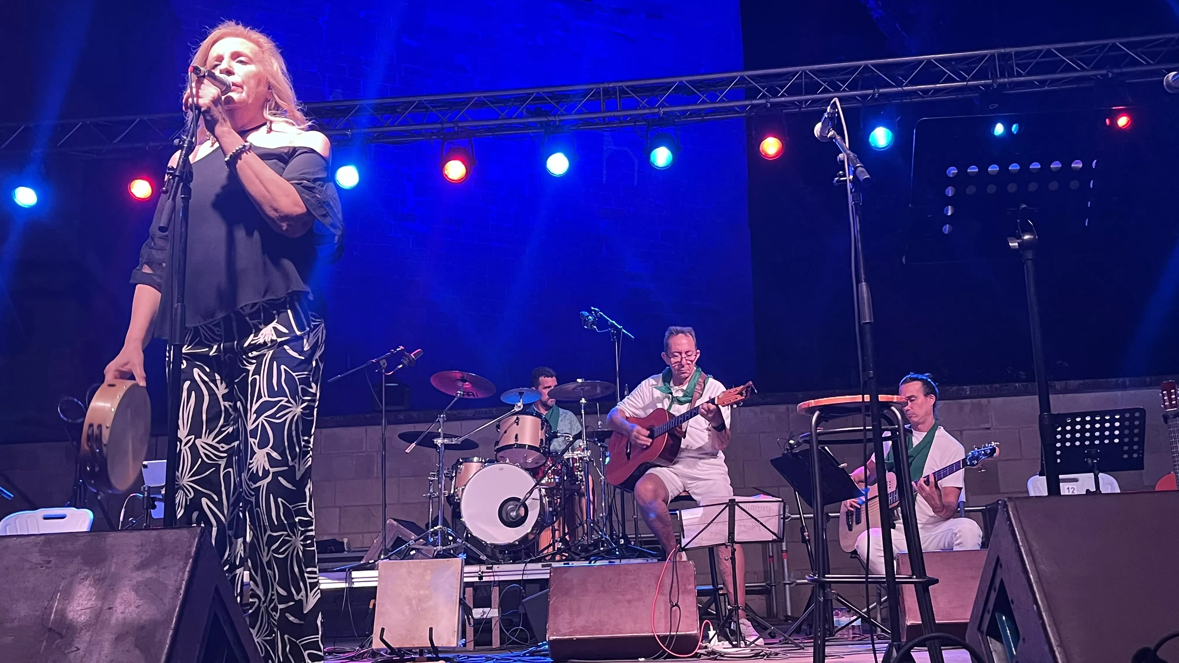 Iberia@Huesca.Folk con Olga y los Ministriles y la Escuela de Música y Folclore. Foto: Mercedes Manterola