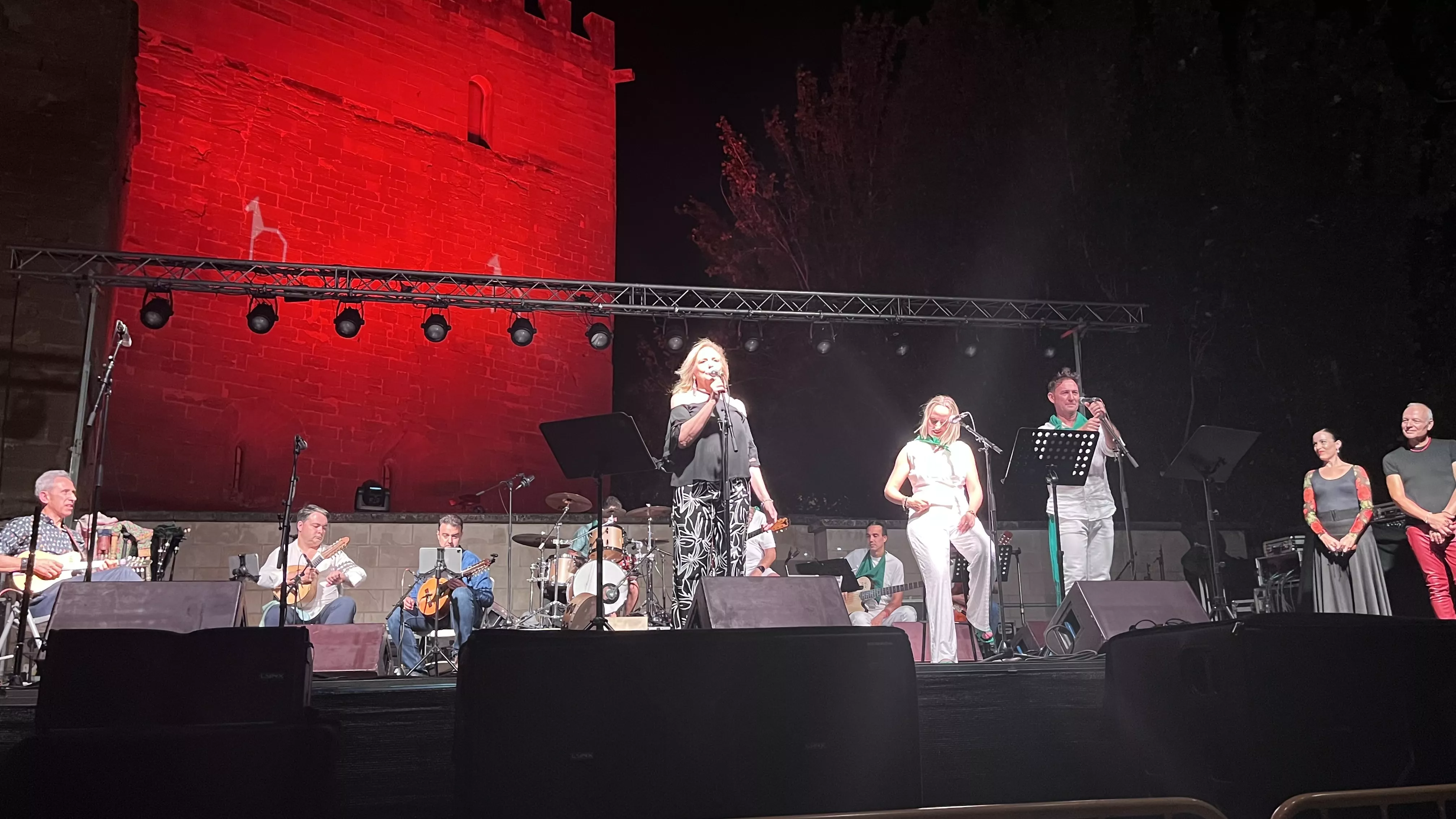 Iberia@Huesca.Folk con Olga y los Ministriles y la Escuela de Música y Folclore. Foto: Mercedes Manterola