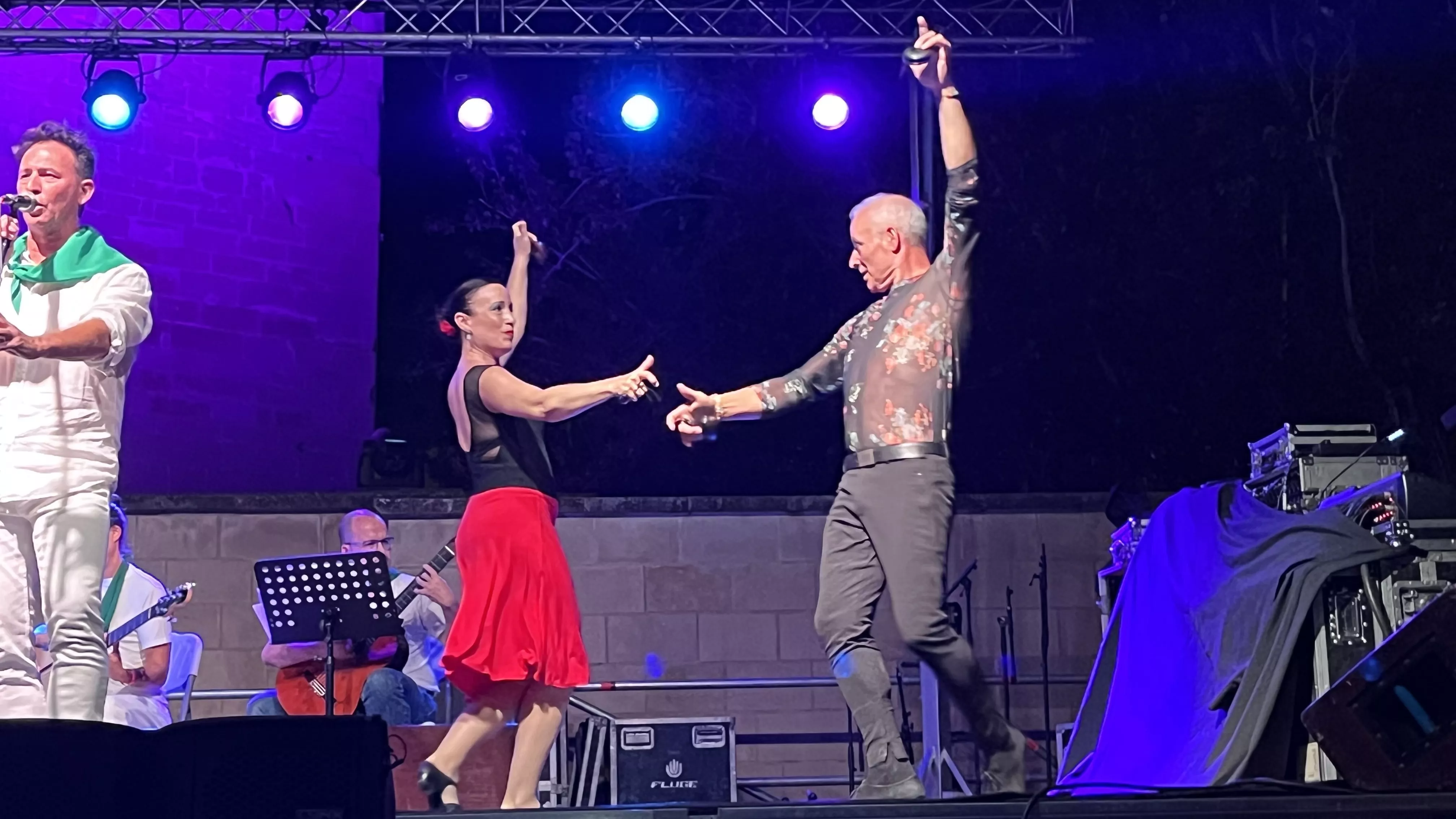 Iberia@Huesca.Folk con Olga y los Ministriles y la Escuela de Música y Folclore. Foto: Mercedes Manterola