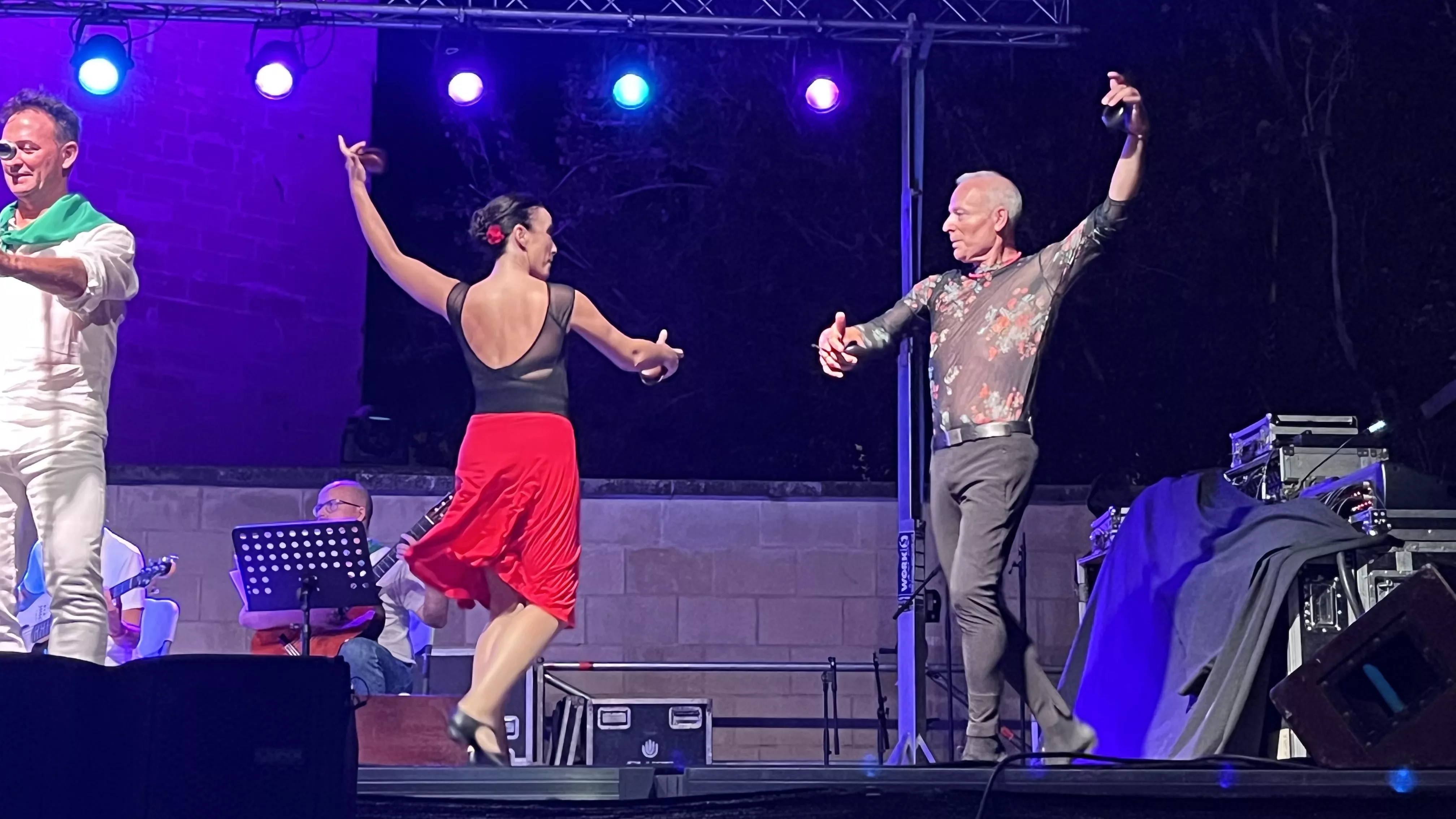 Iberia@Huesca.Folk con Olga y los Ministriles y la Escuela de Música y Folclore. Foto: Mercedes Manterola