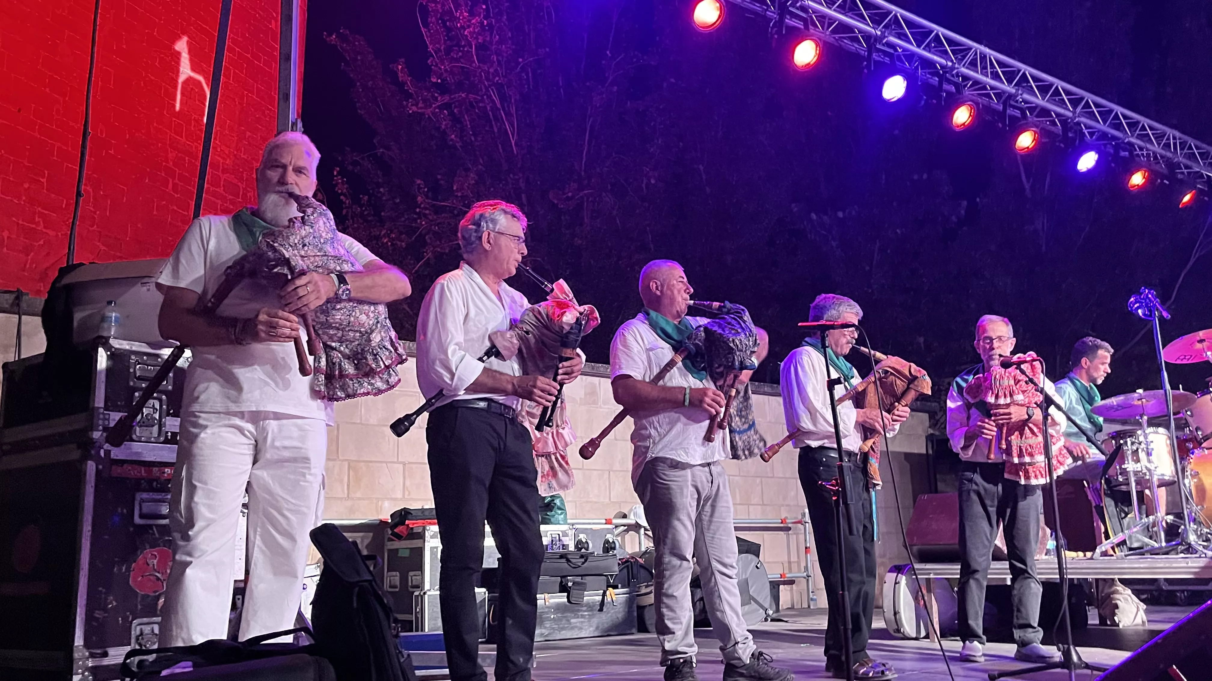 Iberia@Huesca.Folk con Olga y los Ministriles y la Escuela de Música y Folclore. Foto: Mercedes Manterola