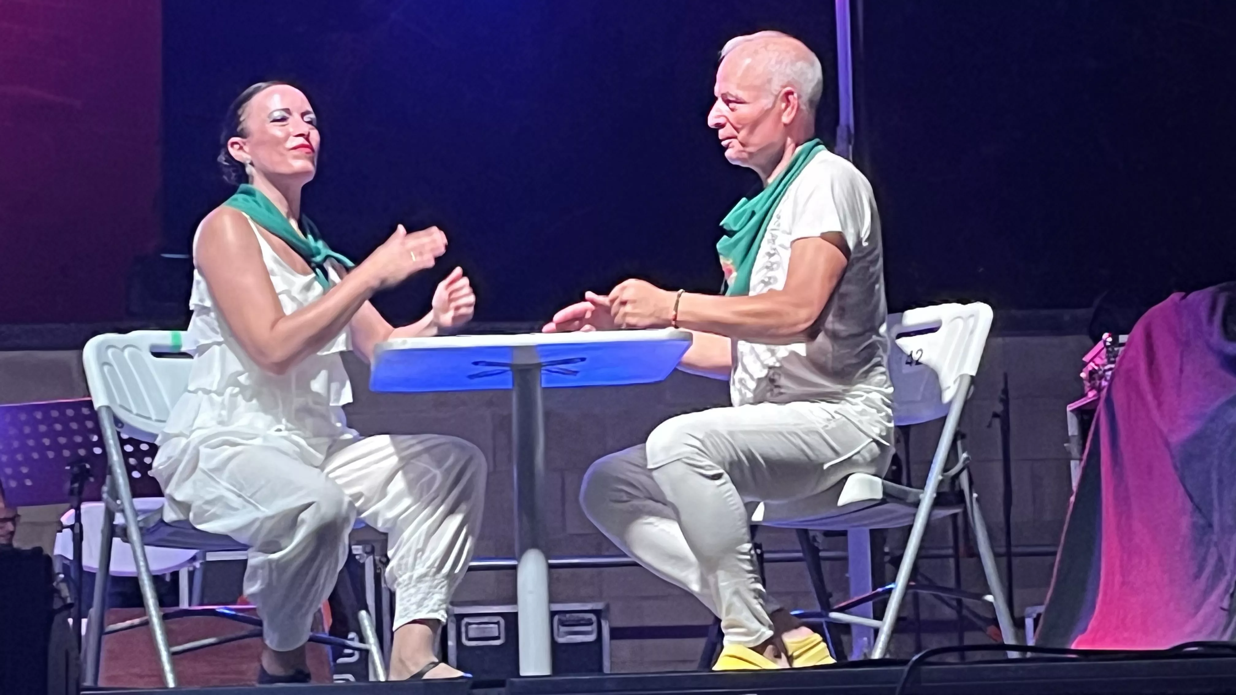 Iberia@Huesca.Folk con Olga y los Ministriles y la Escuela de Música y Folclore. Foto: Mercedes Manterola