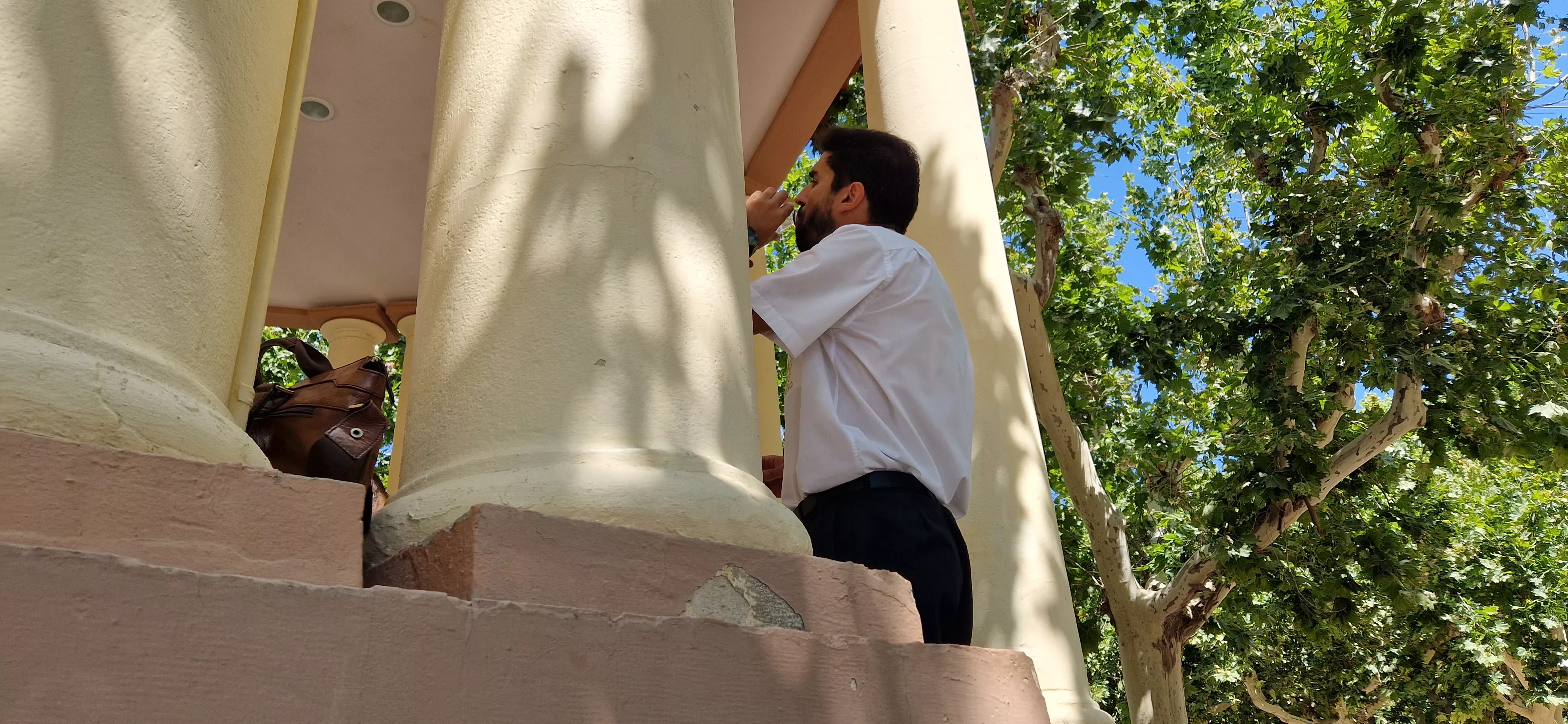 Actuación de la Banda de Música de Huesca el 13 de agosto. Foto Myriam Martínez