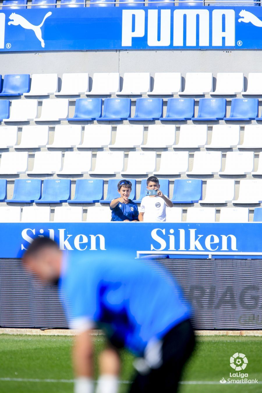 Partido Alavés Huesca. Foto La Liga 