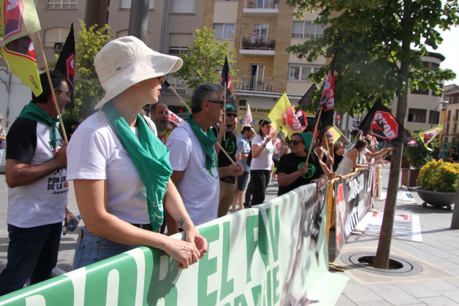 Manifestación antitaurina el día 12. Foto Carlos Neofato  