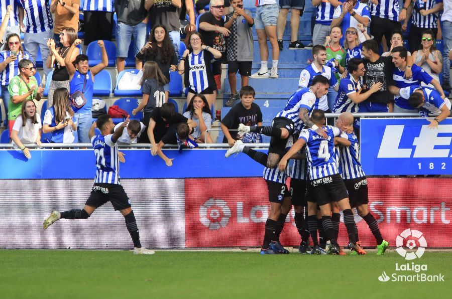Partido Alavés Huesca. Foto La Liga 