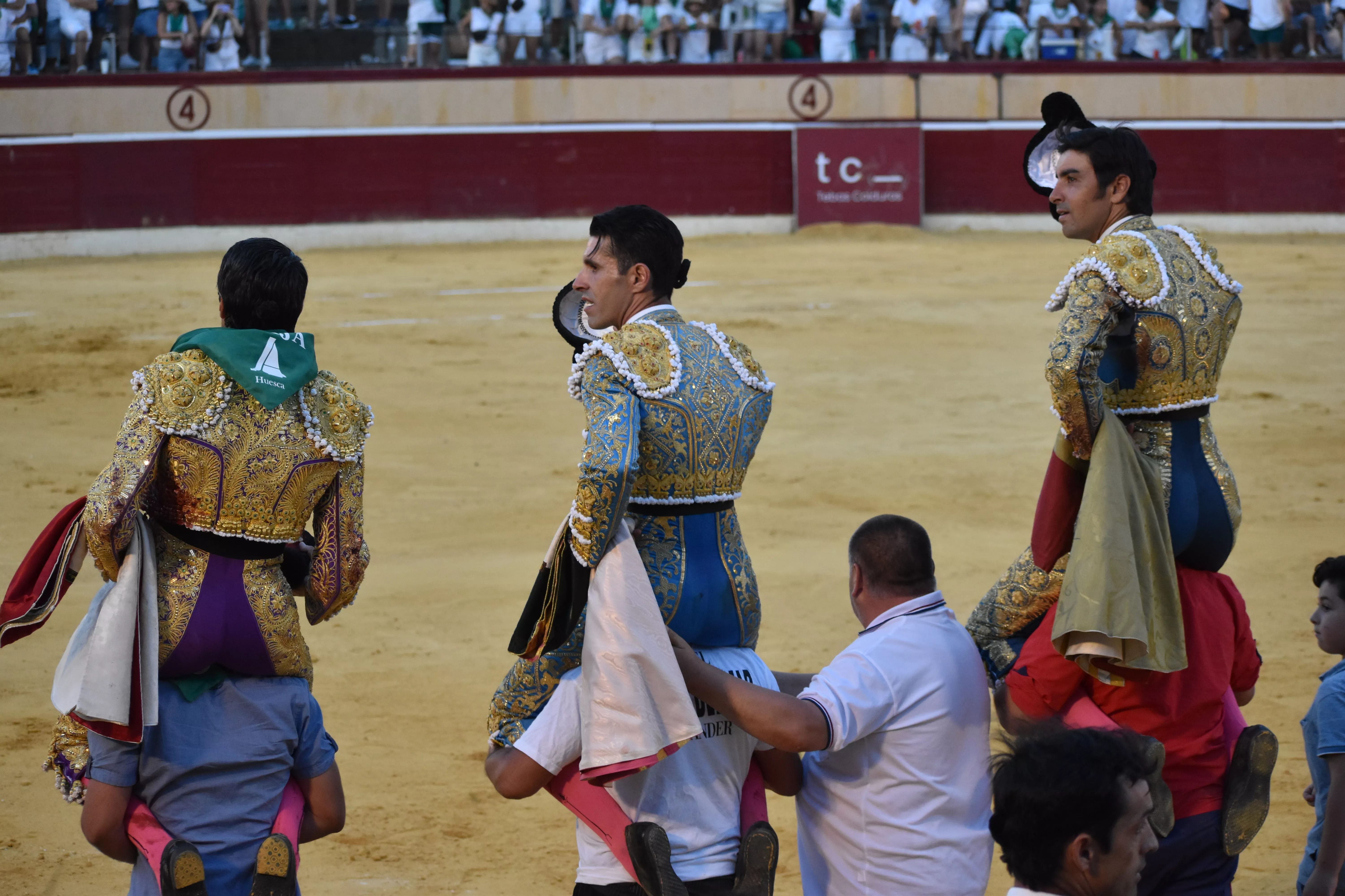 Cuarta corrida de abono de la Feria de La Albahaca de Huesca 2023. Foto: Carlos Jalle