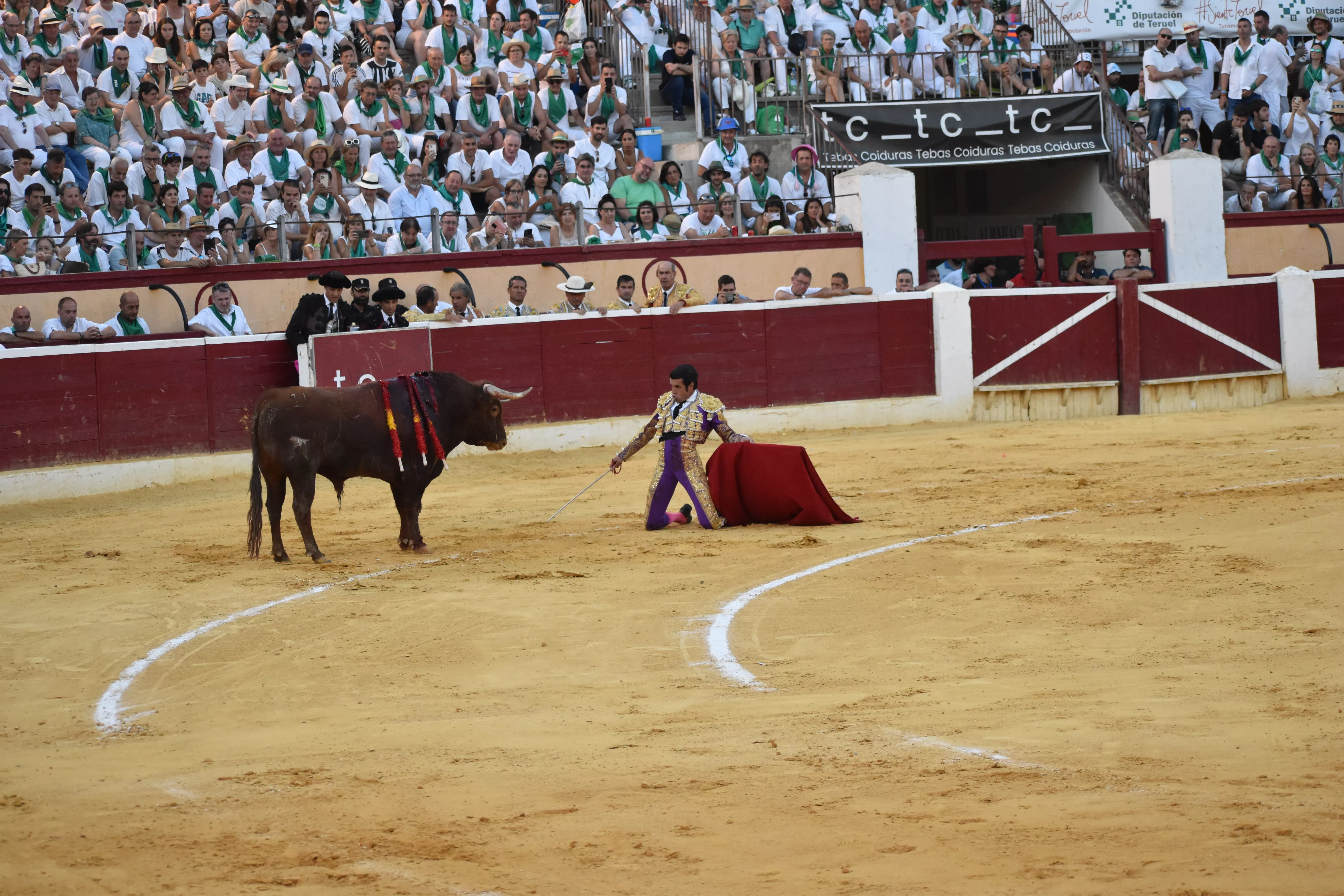 Cuarta corrida de abono de la Feria de La Albahaca de Huesca 2023. Foto: Carlos Jalle