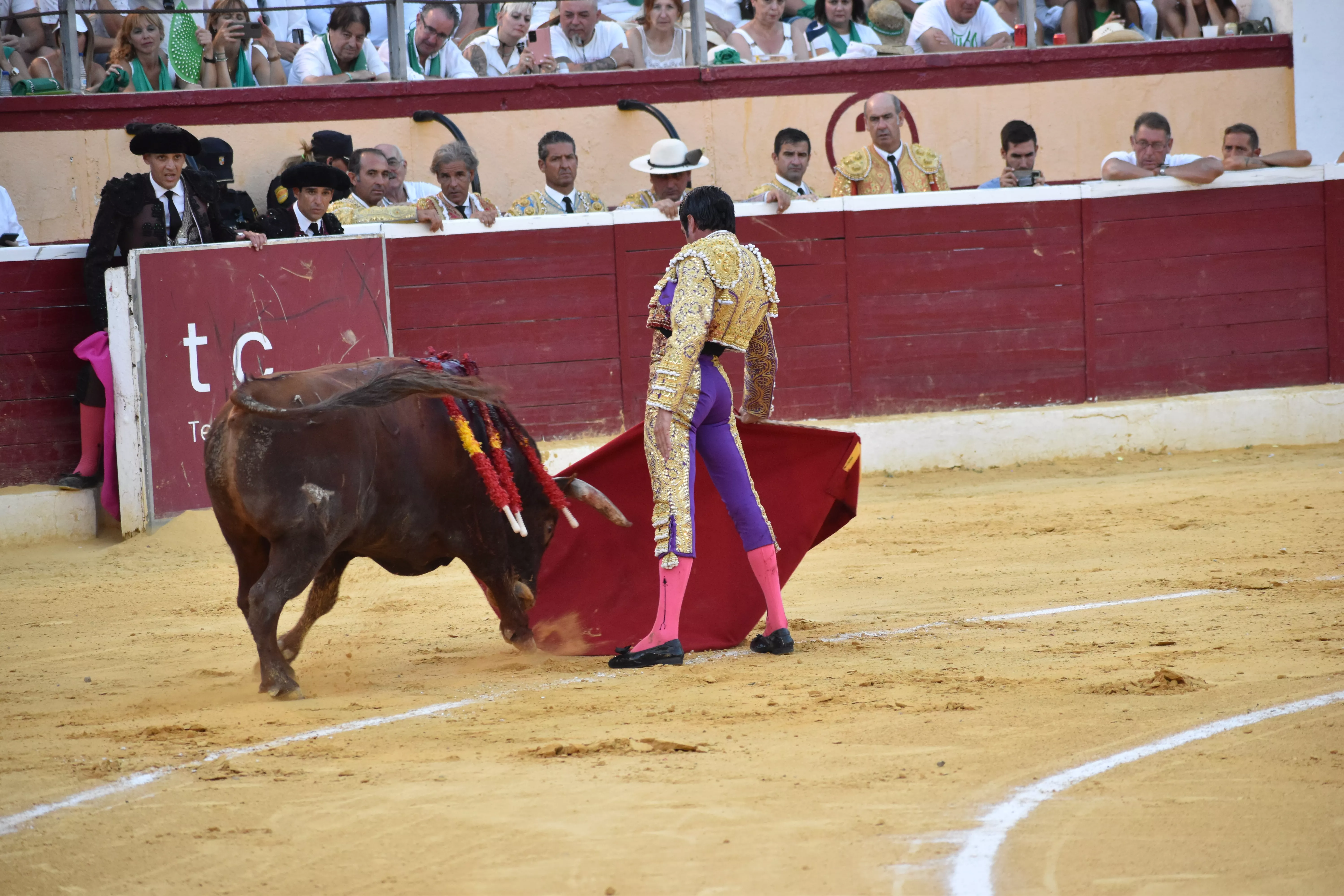 Cuarta corrida de abono de la Feria de La Albahaca de Huesca 2023. Foto: Carlos Jalle