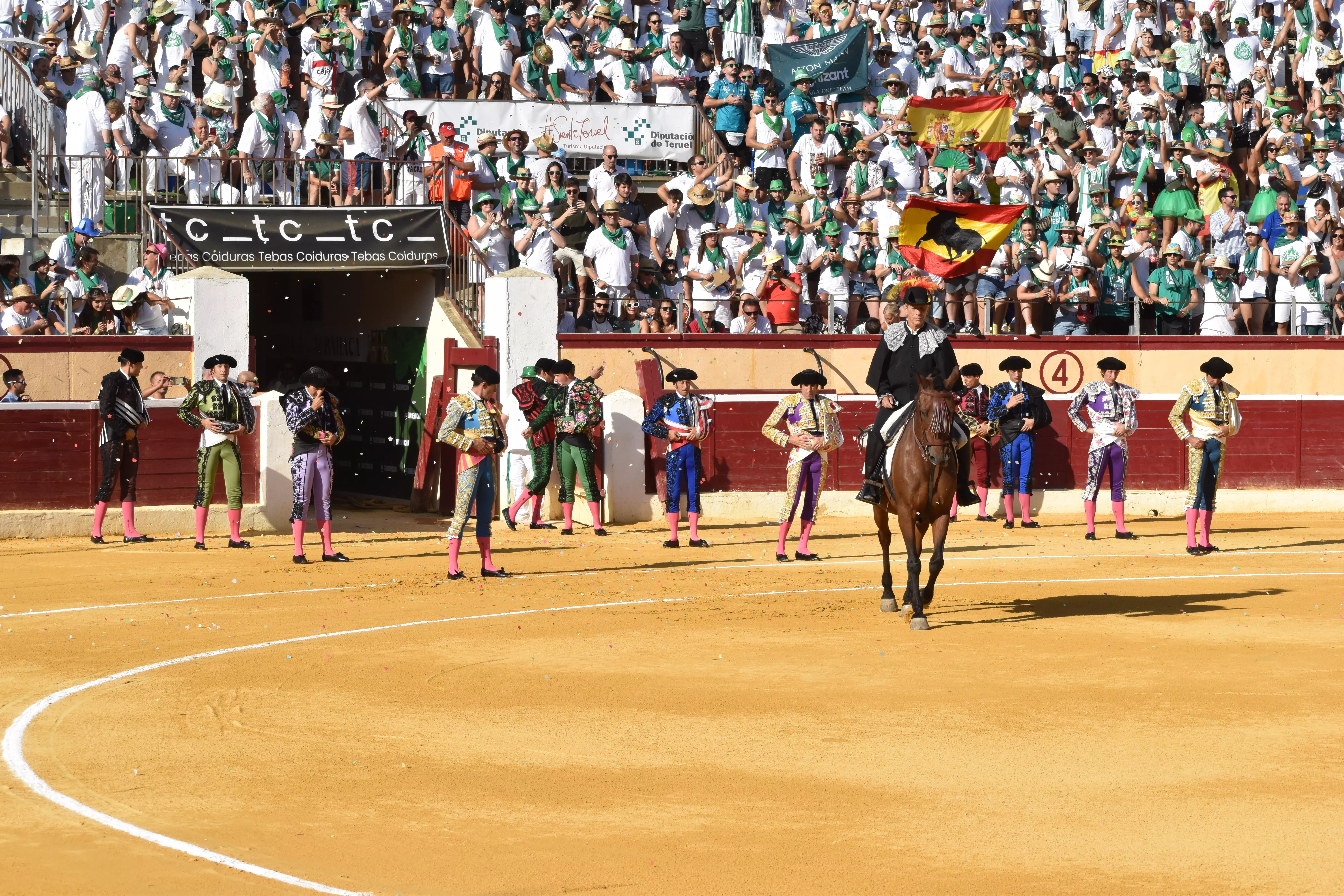 Cuarta corrida de abono de la Feria de La Albahaca de Huesca 2023. Foto: Carlos Jalle