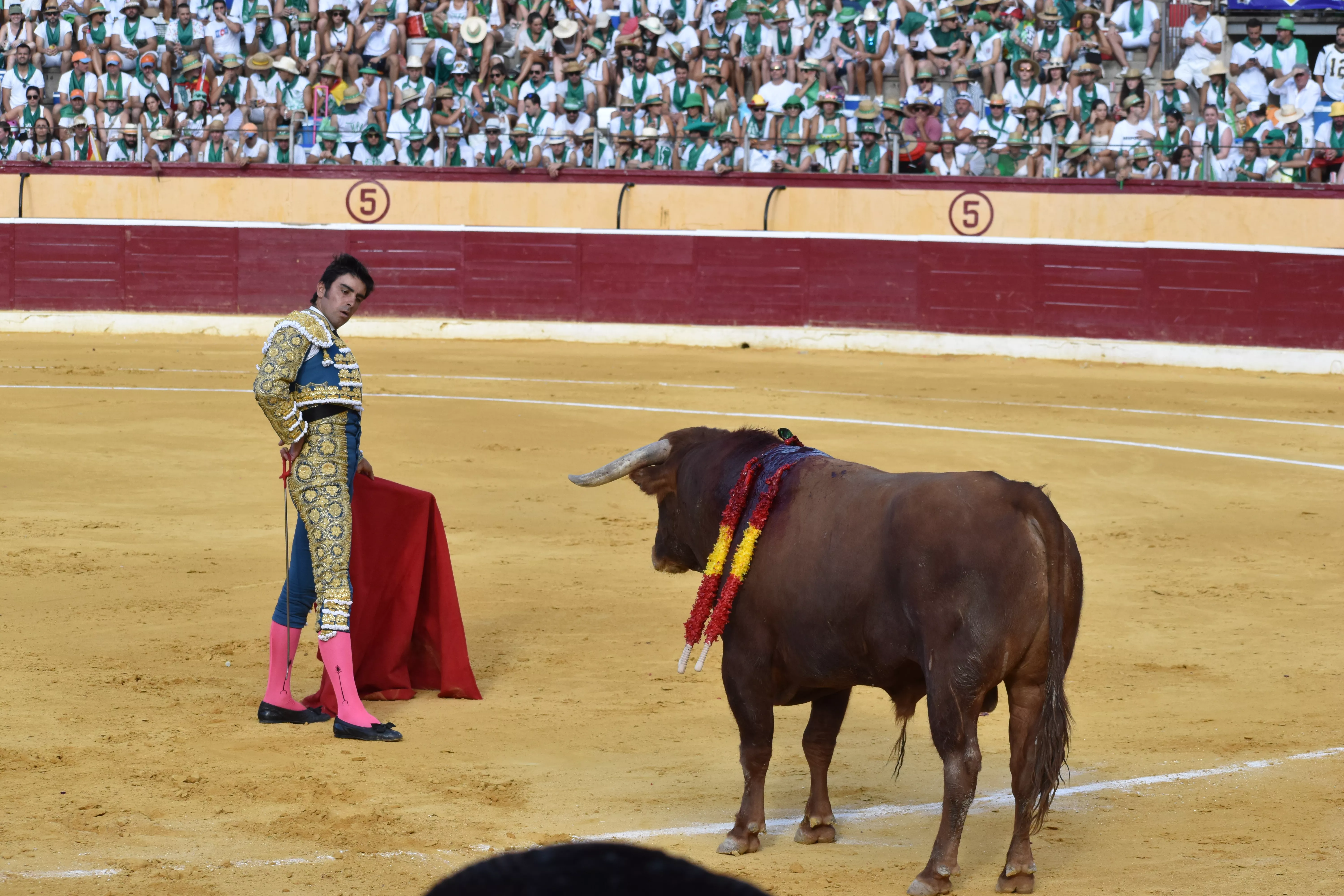 Cuarta corrida de abono de la Feria de La Albahaca de Huesca 2023. Foto: Carlos Jalle