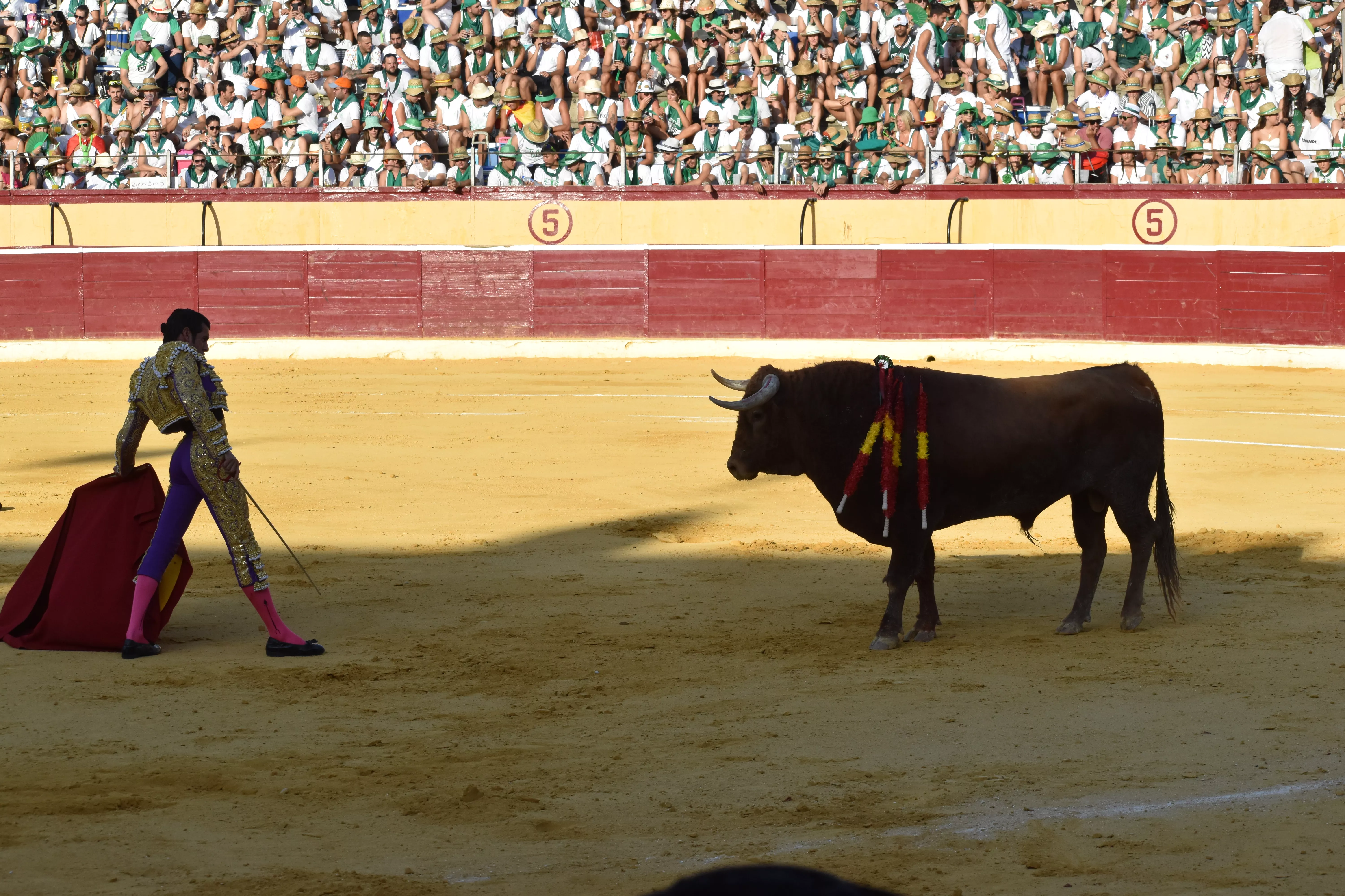 Cuarta corrida de abono de la Feria de La Albahaca de Huesca 2023. Foto: Carlos Jalle