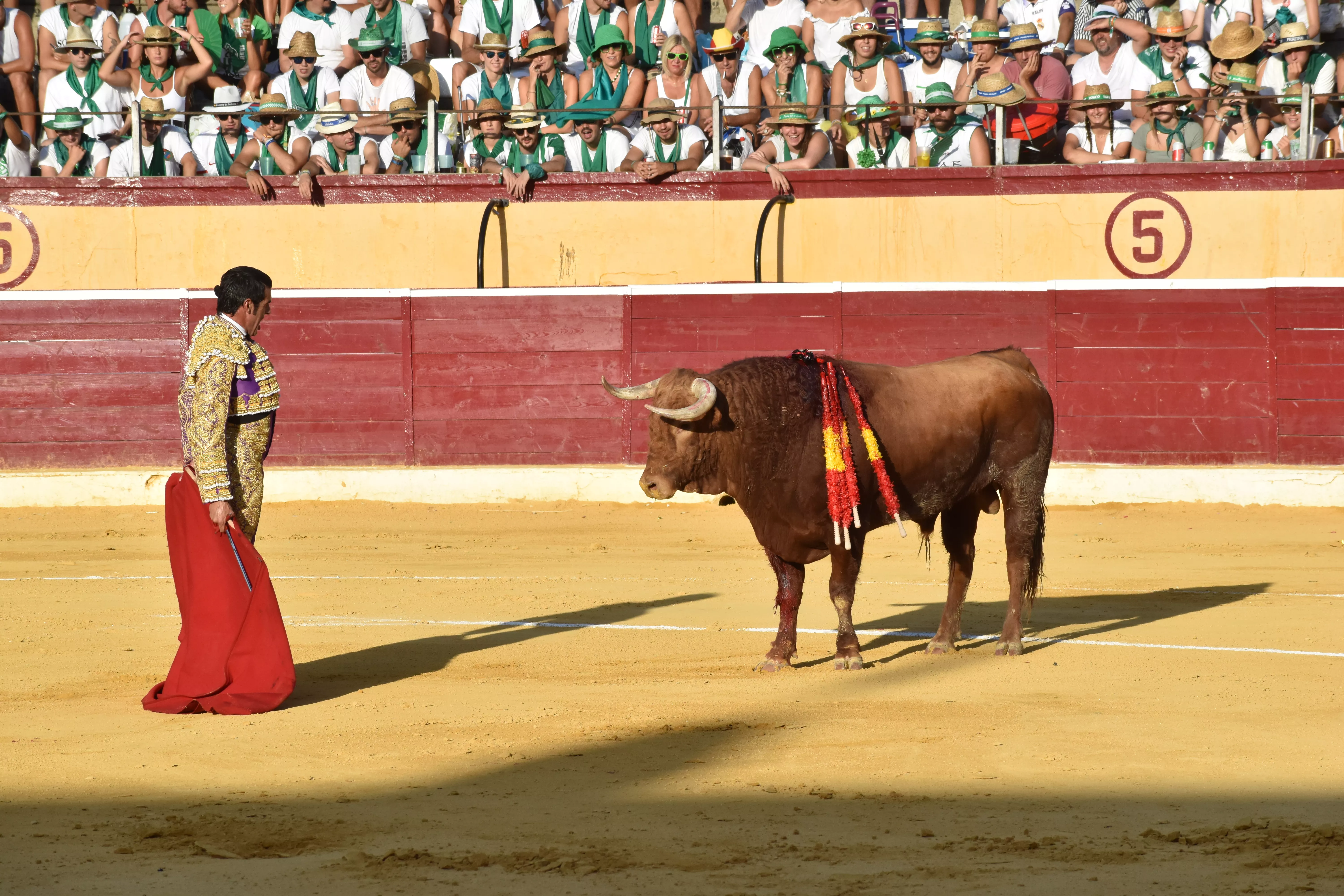 Cuarta corrida de abono de la Feria de La Albahaca de Huesca 2023. Foto: Carlos Jalle