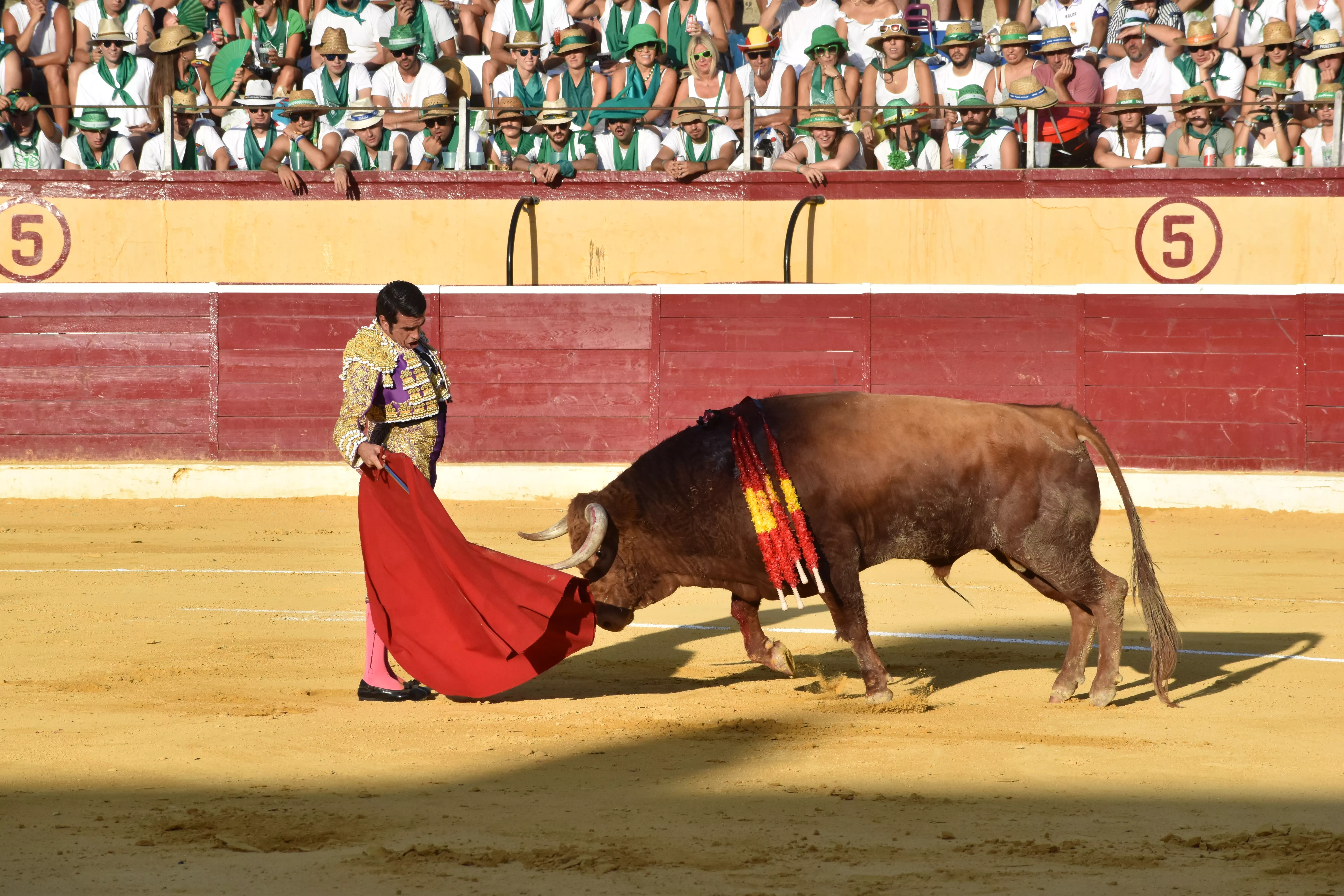 Cuarta corrida de abono de la Feria de La Albahaca de Huesca 2023. Foto: Carlos Jalle