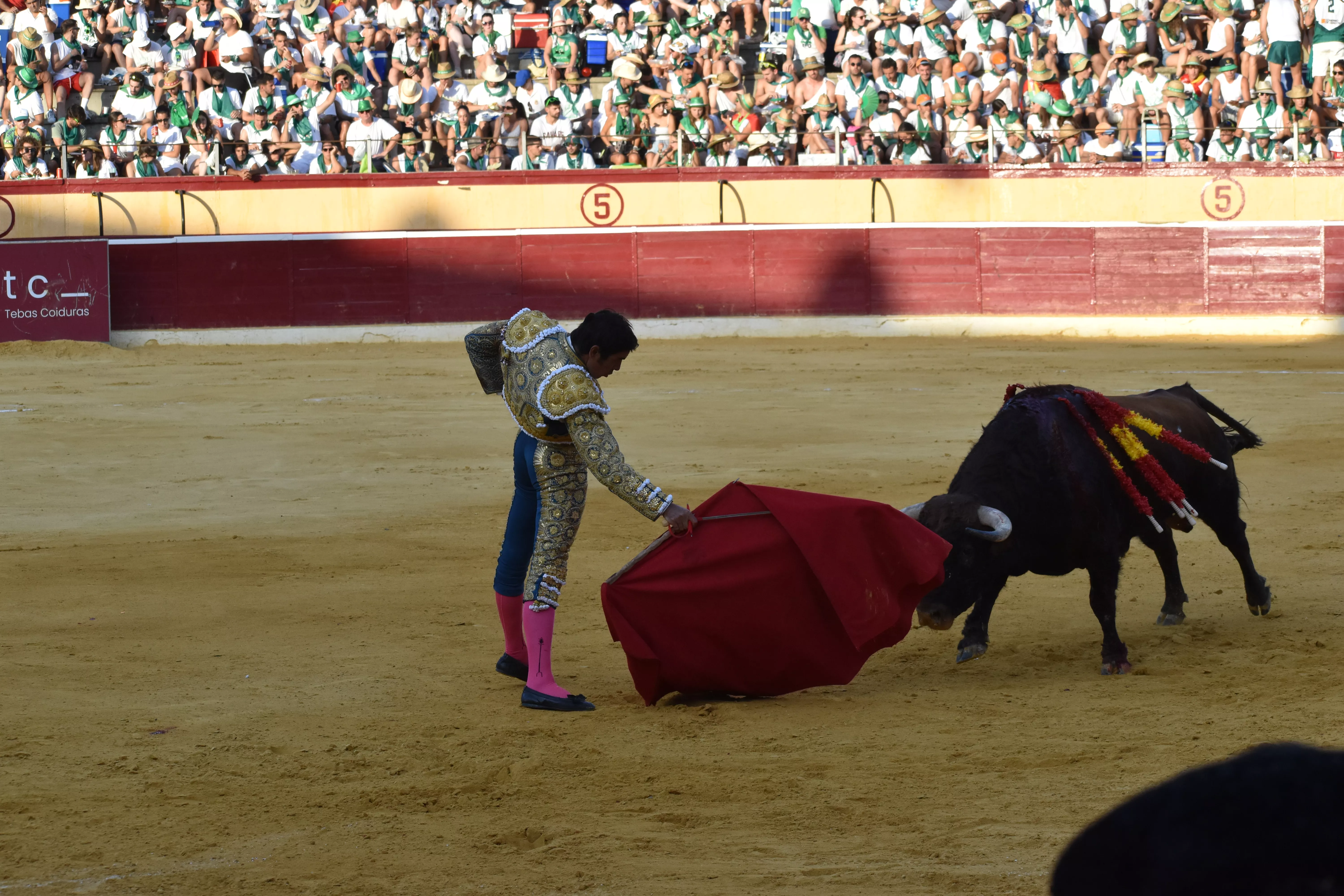 Cuarta corrida de abono de la Feria de La Albahaca de Huesca 2023. Foto: Carlos Jalle