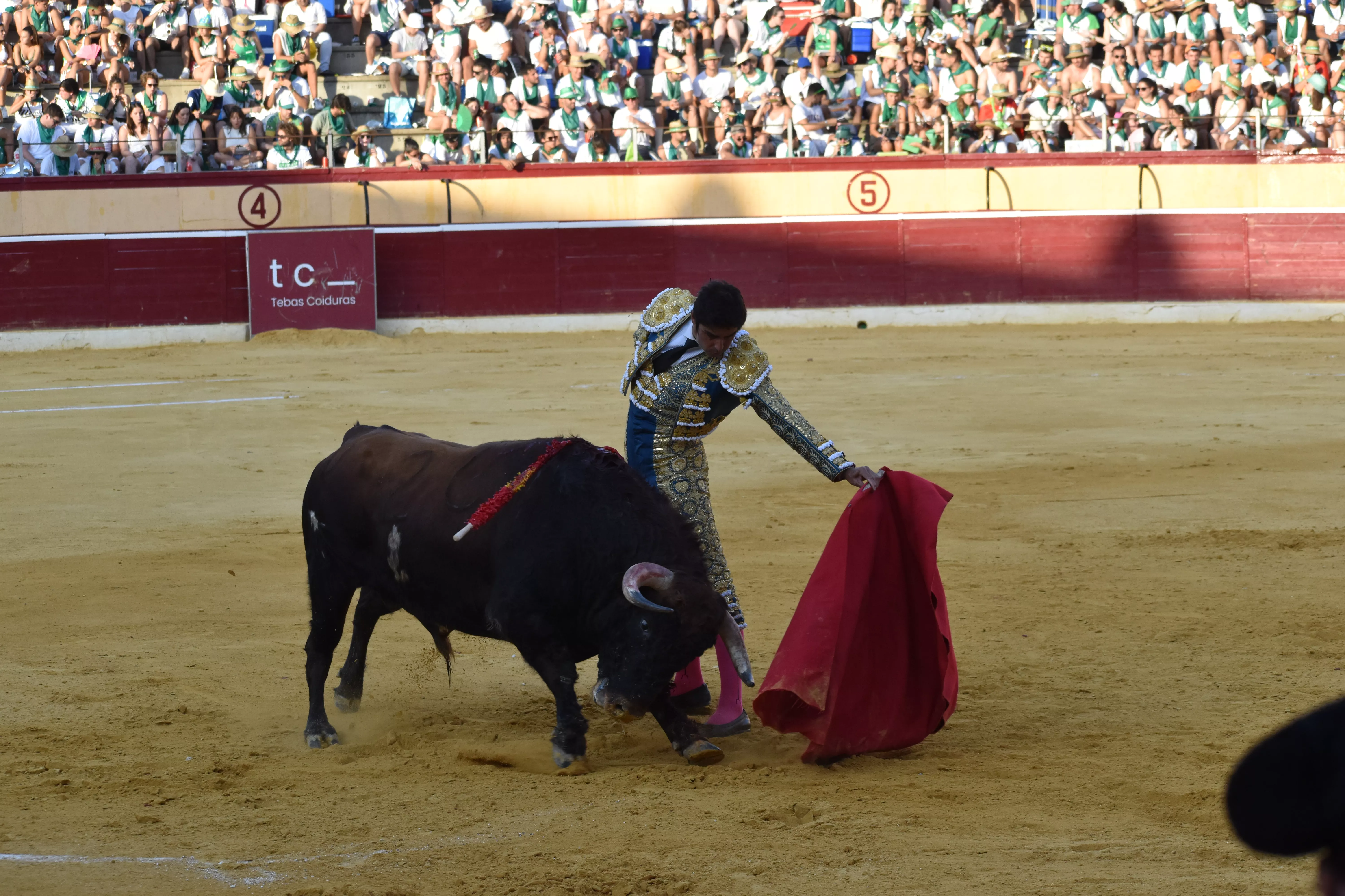 Cuarta corrida de abono de la Feria de La Albahaca de Huesca 2023. Foto: Carlos Jalle