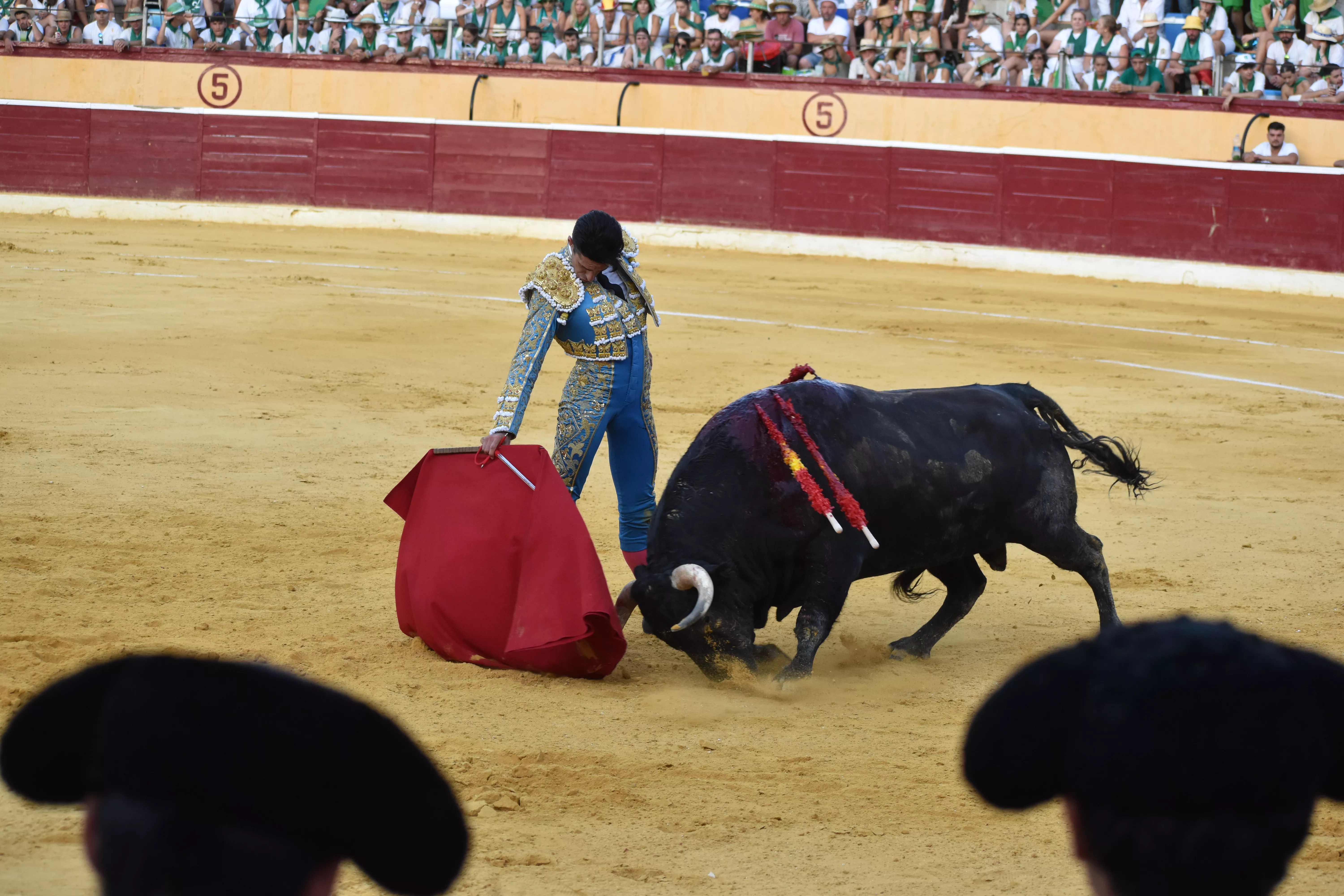 Cuarta corrida de abono de la Feria de La Albahaca de Huesca 2023. Foto: Carlos Jalle