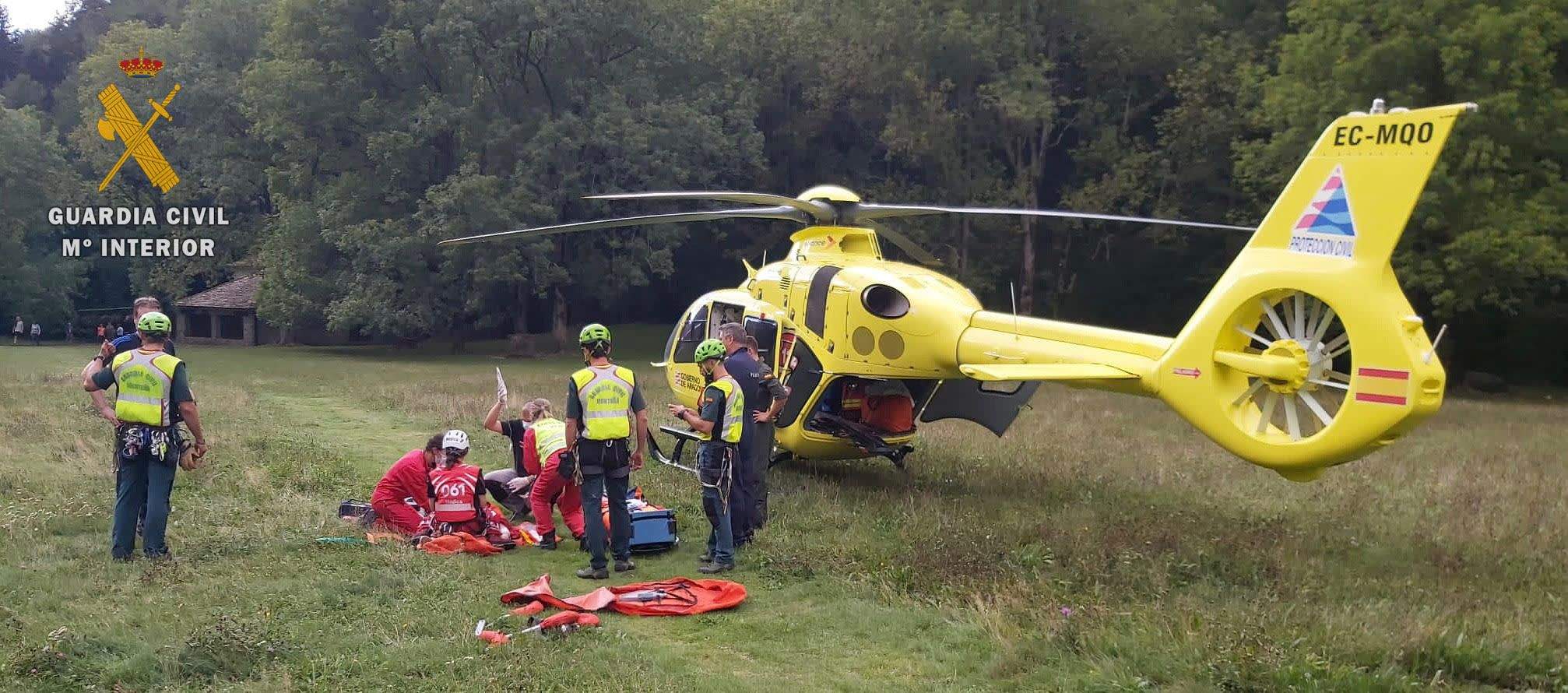 Rescate de la senderista que sufría alucinaciones en el Parque Nacional de Ordesa y Monte Perdido.002)