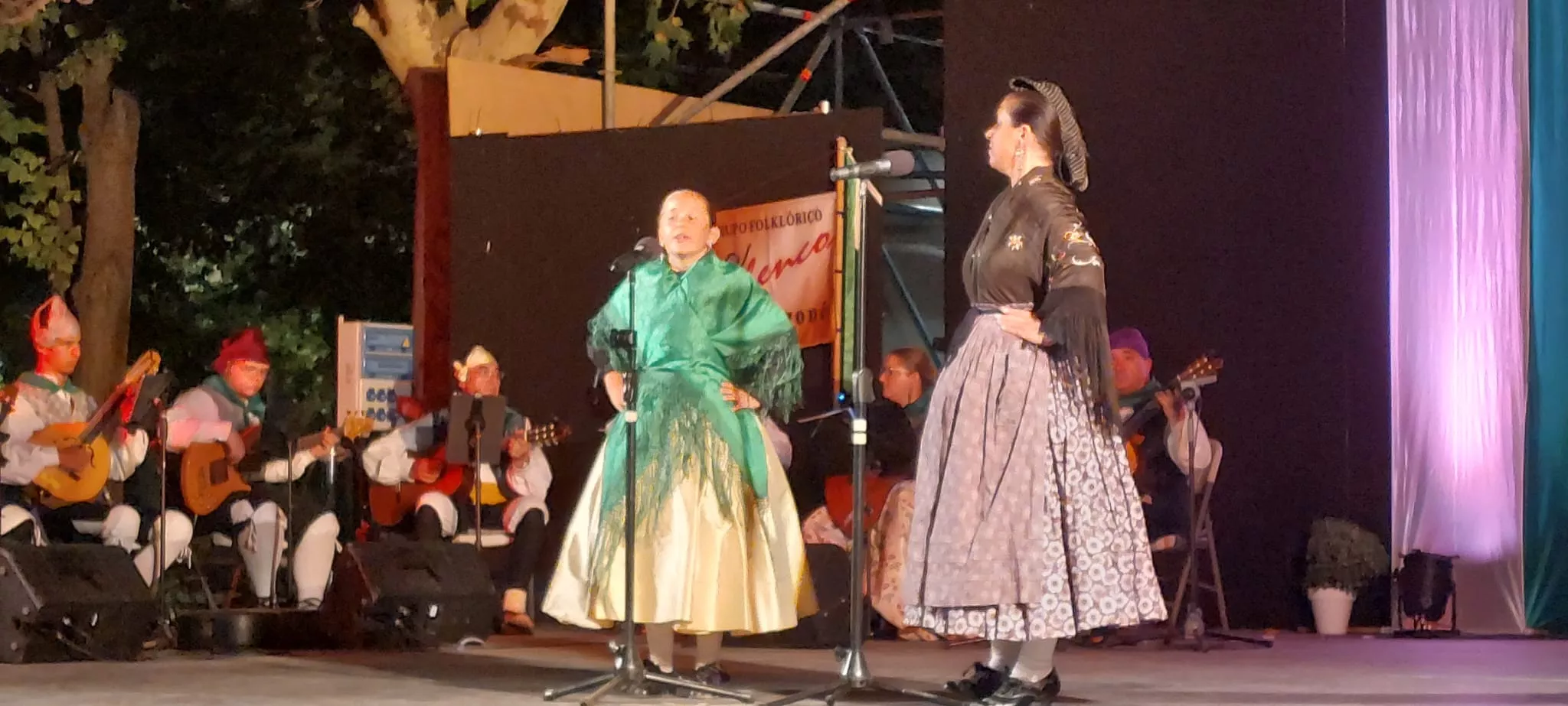 Elenco Aragonés en el Parque Miguel Servet