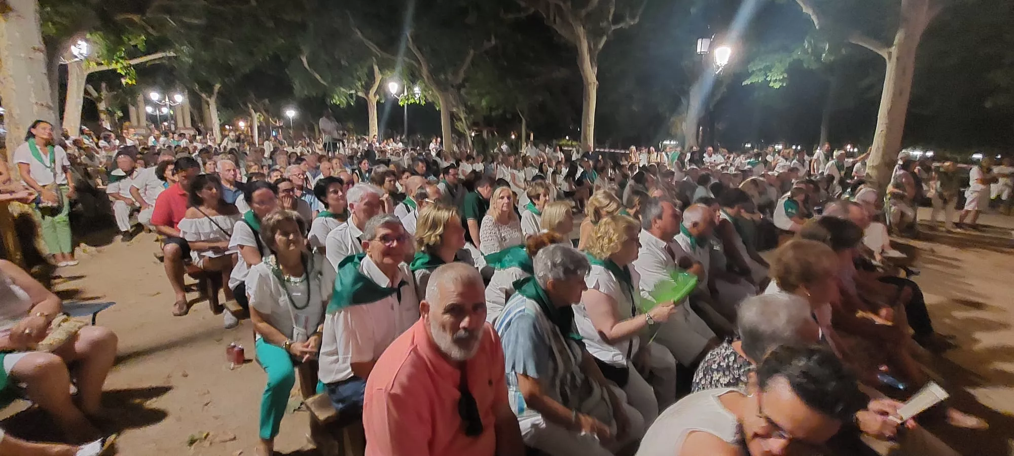 Elenco Aragonés en el Parque Miguel Servet