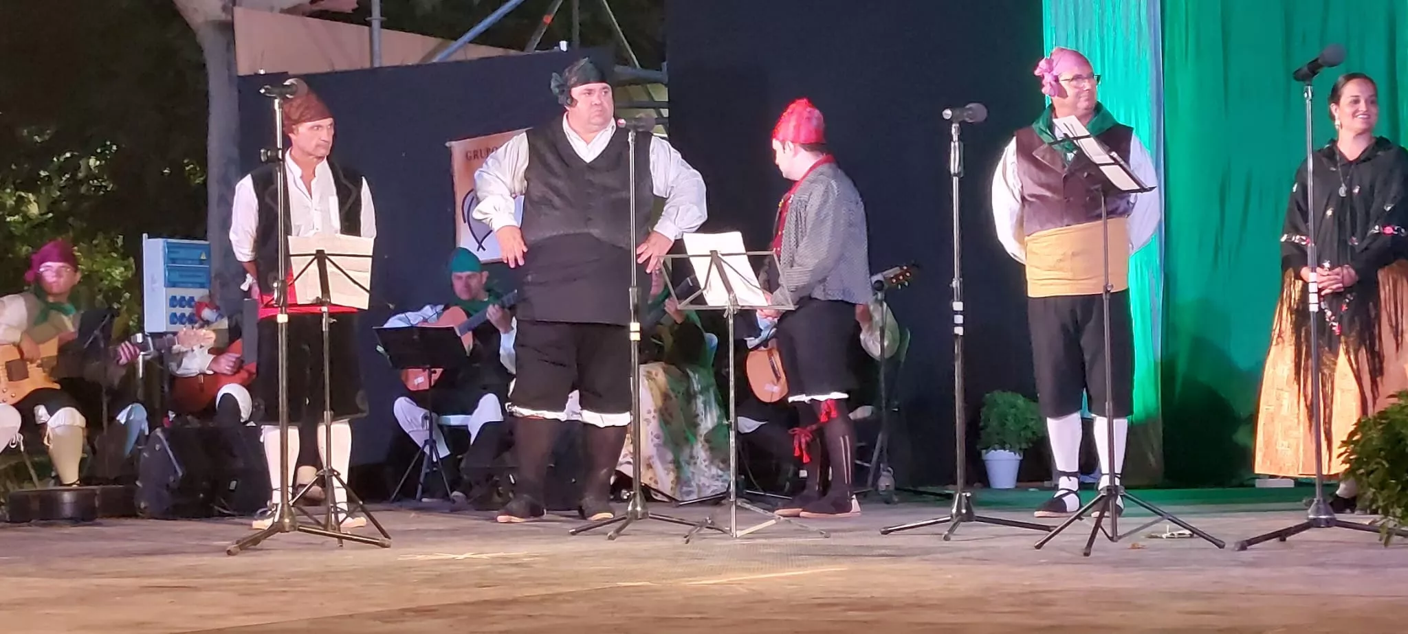 Elenco Aragonés en el Parque Miguel Servet