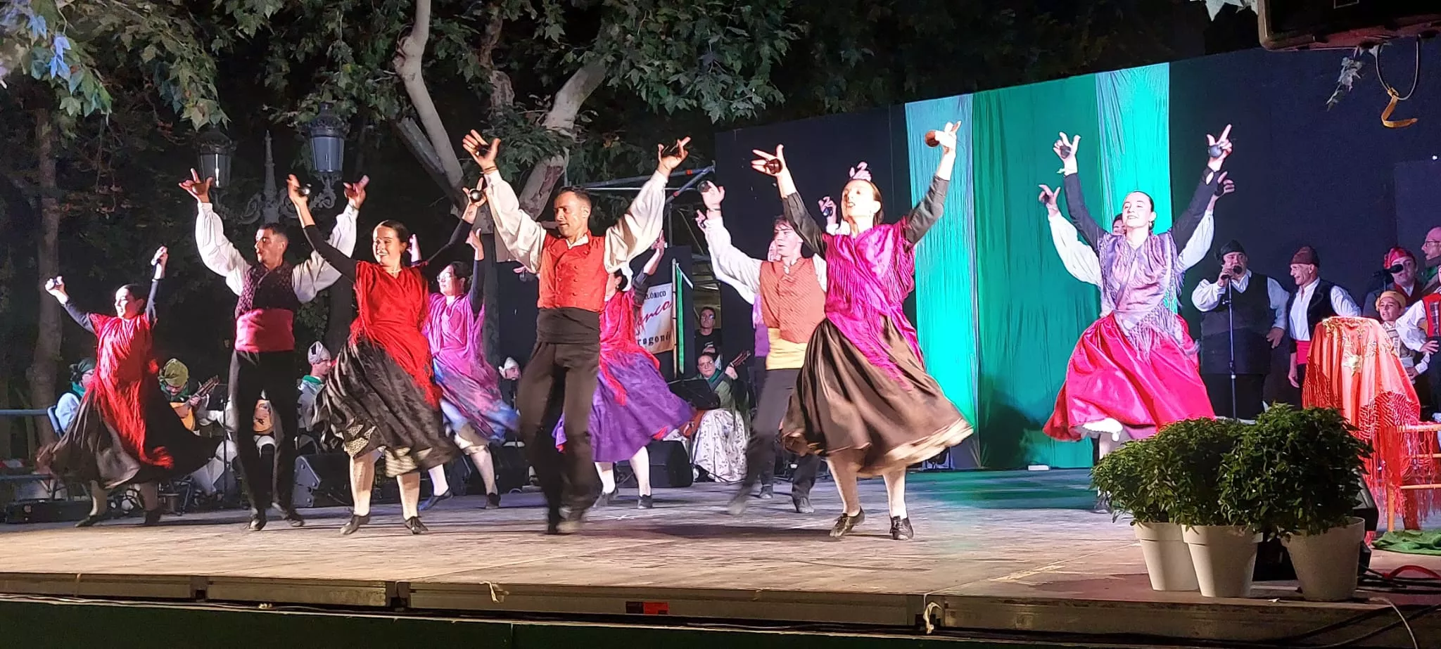 Elenco Aragonés en el Parque Miguel Servet