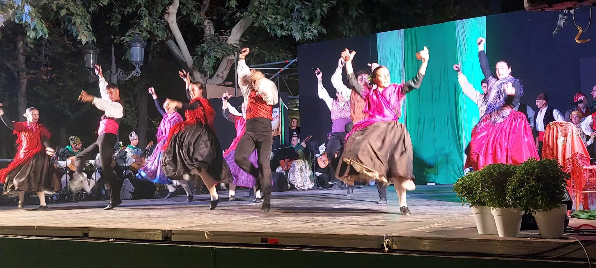 Elenco Aragonés en el Parque Miguel Servet