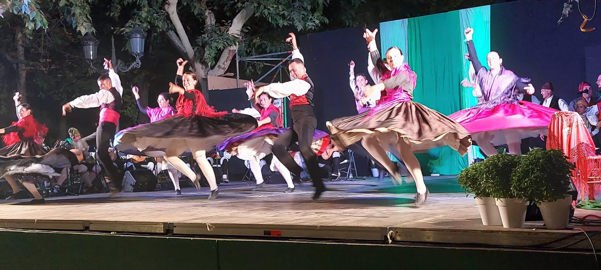 Elenco Aragonés en el Parque Miguel Servet
