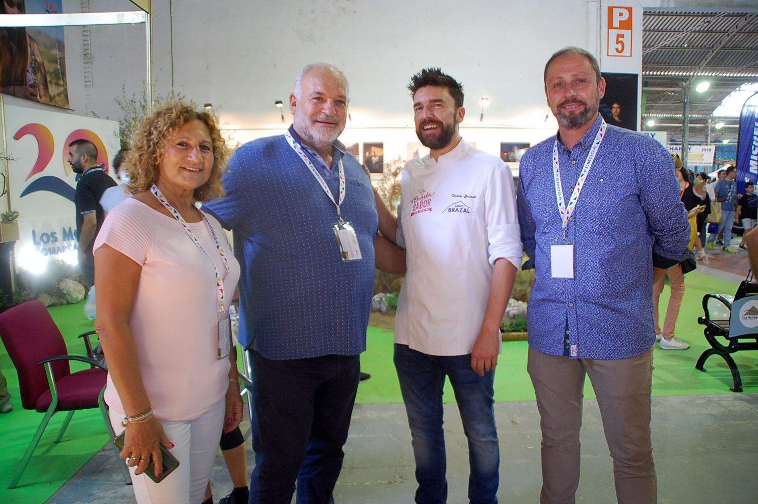 Tere Mazuque, Armando San Juan, Daniel Yranzo y Juan Escalzo