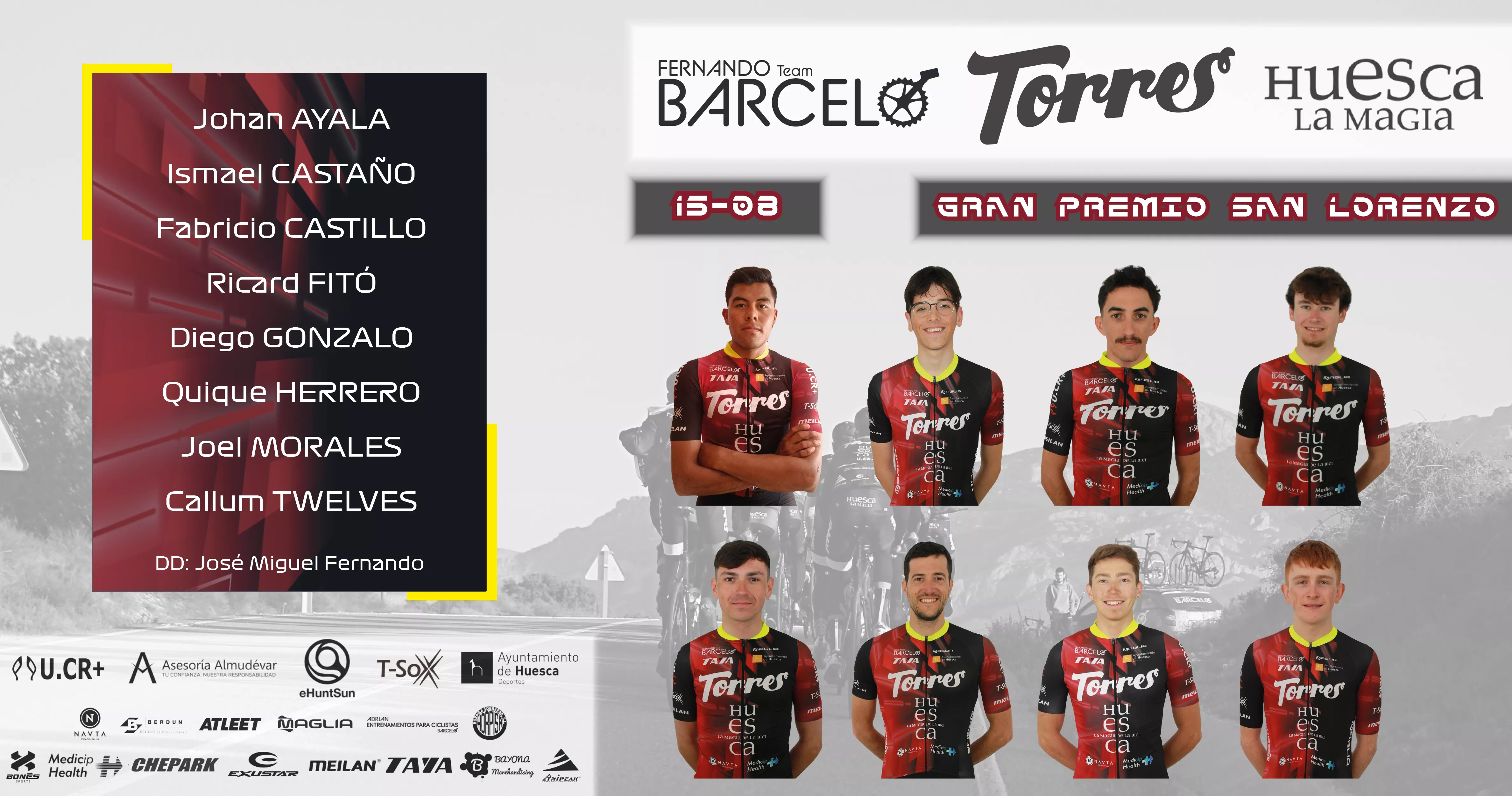 Ocho del Torres-Barceló para el Gran Premio San Lorenzo.