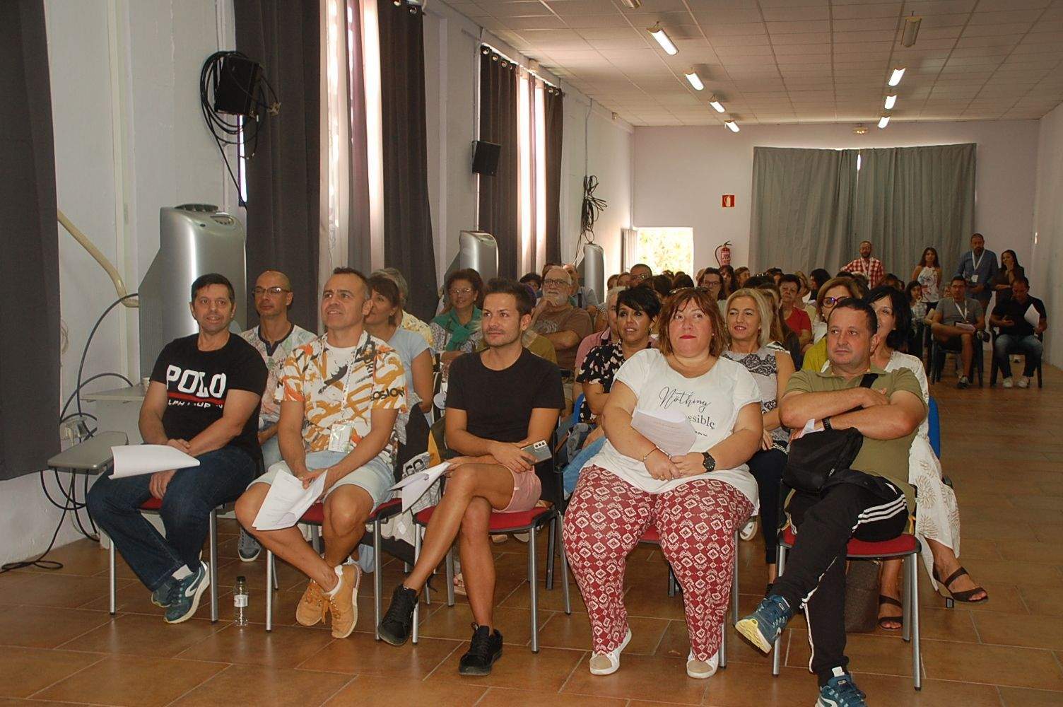 Público asistente a la demostración de Yranzo