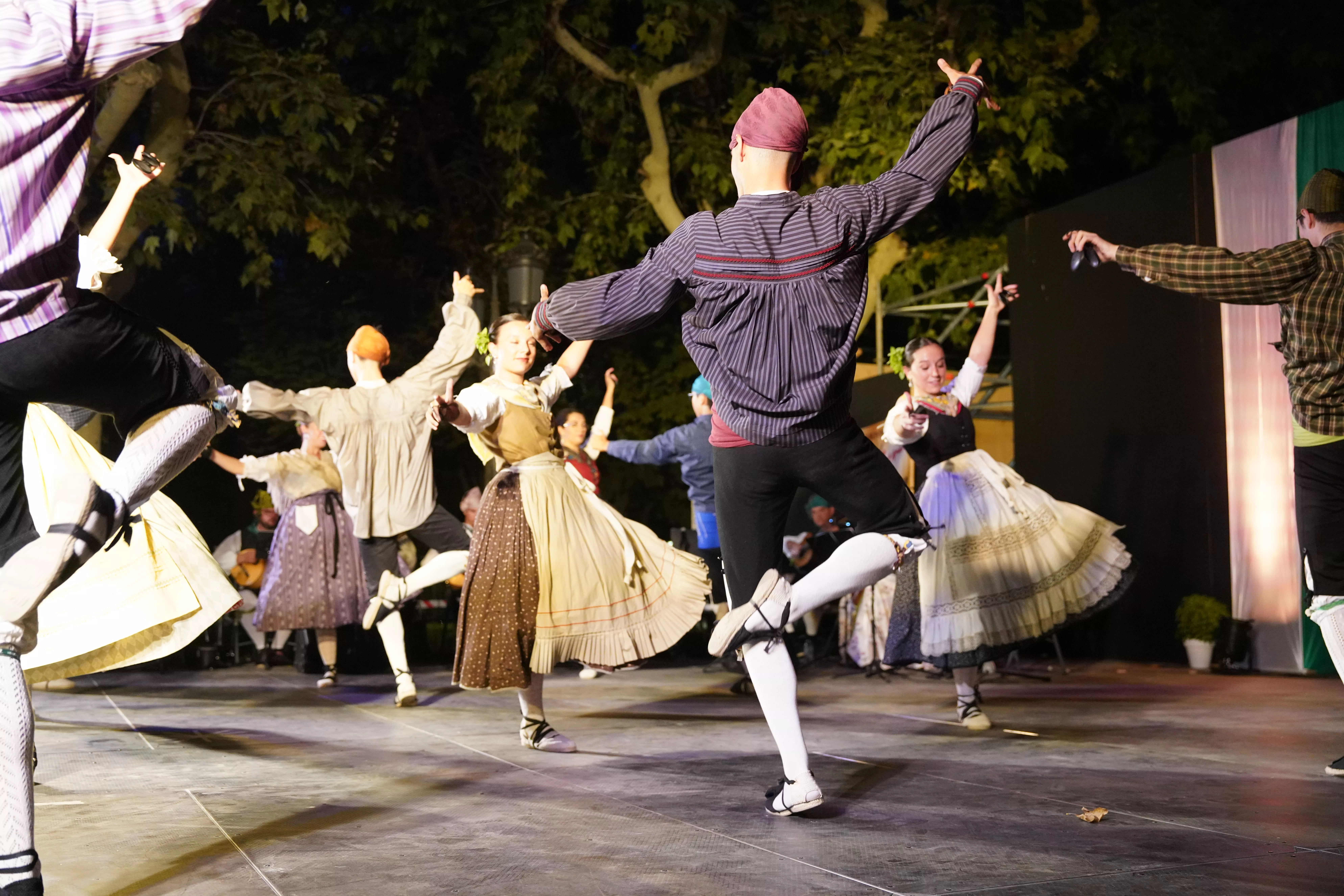 Elenco Aragonés en el Parque Miguel Servet. Foto José Antonio Terrón