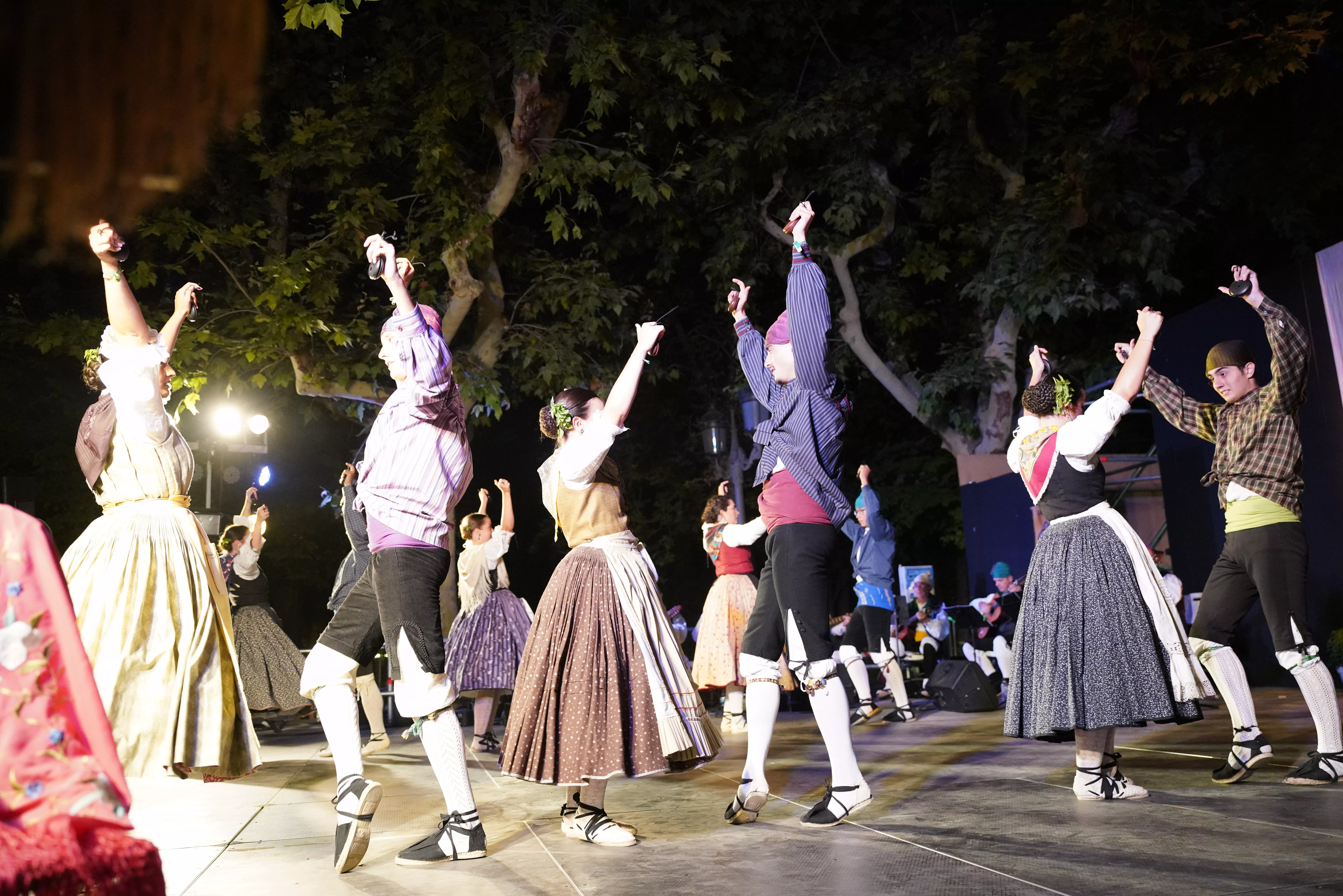 Elenco Aragonés en el Parque Miguel Servet. Foto José Antonio Terrón