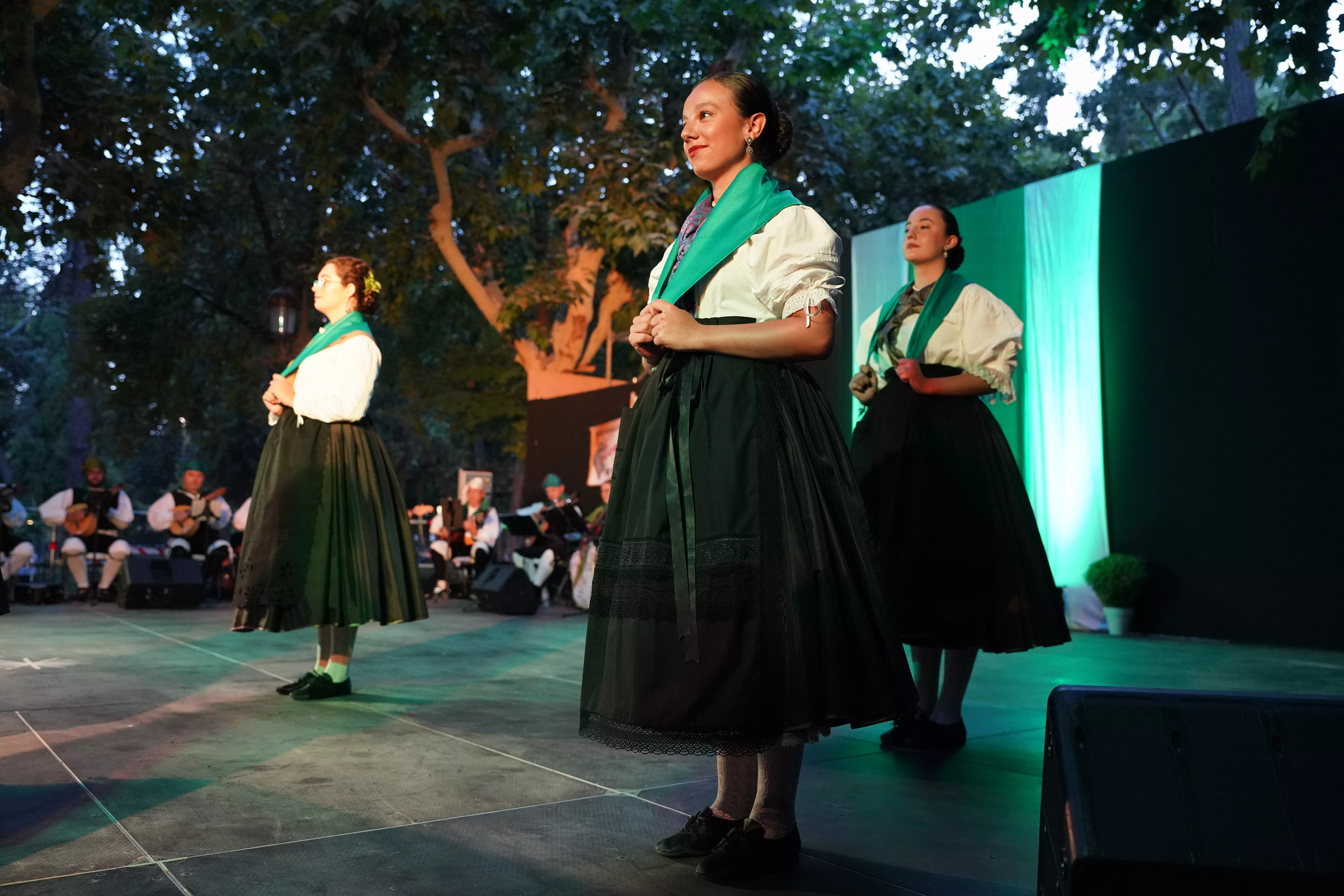 Elenco Aragonés en el Parque Miguel Servet. Foto José Antonio Terrón