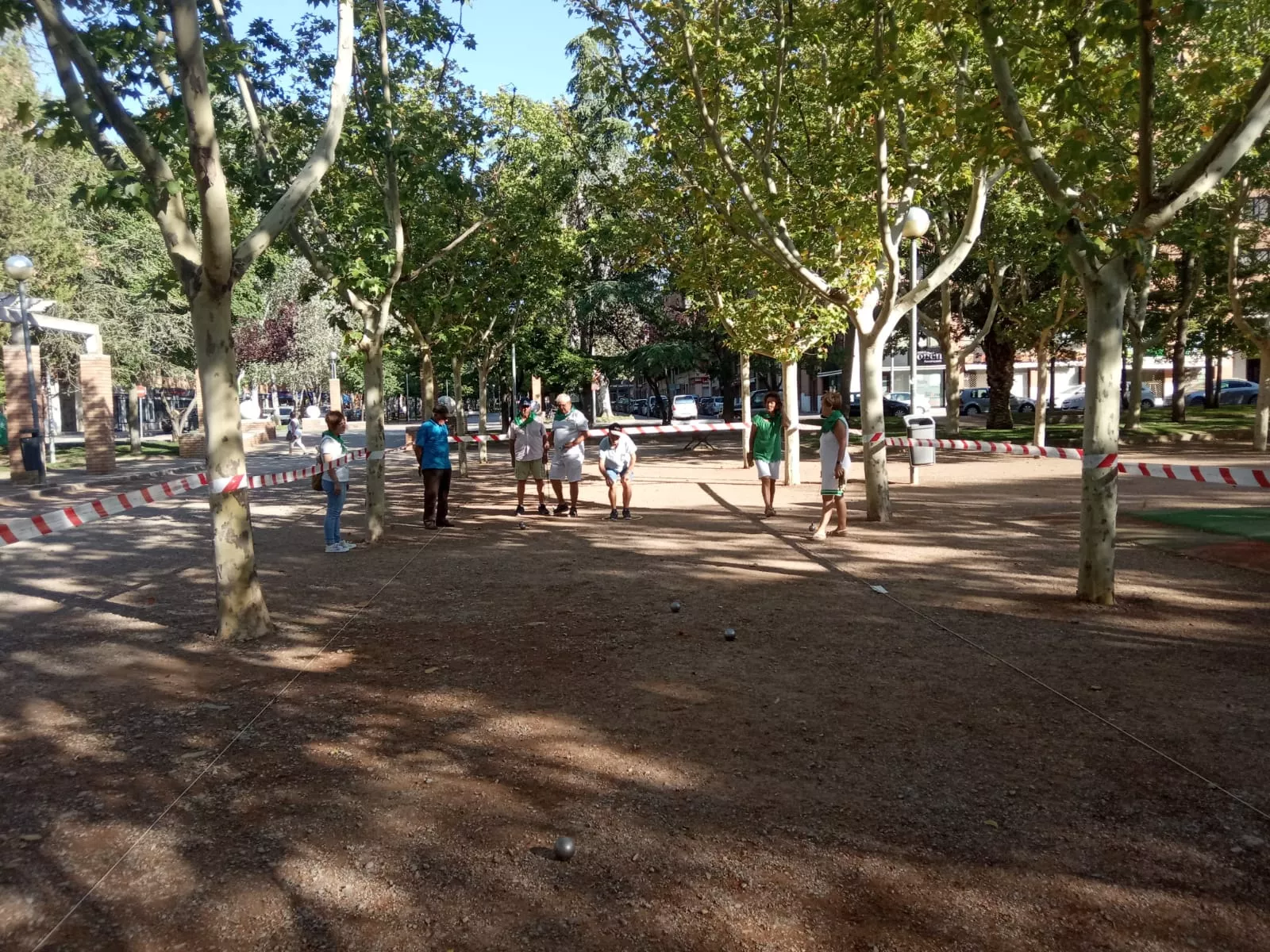 Torneo de petanca San Lorenzo en la pasada edición