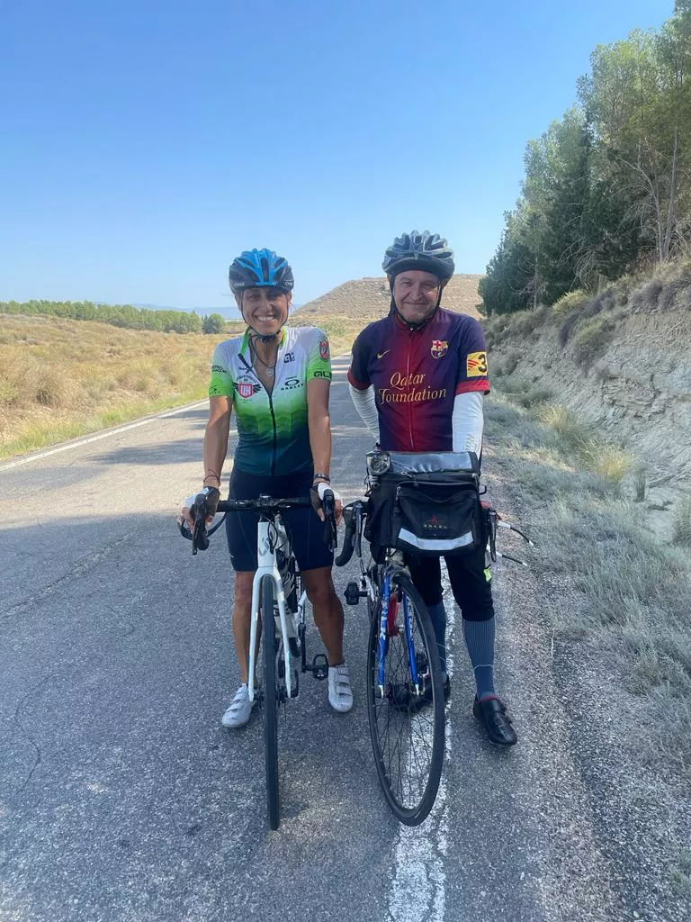 Silvia Ferrer con Anselmo Mur