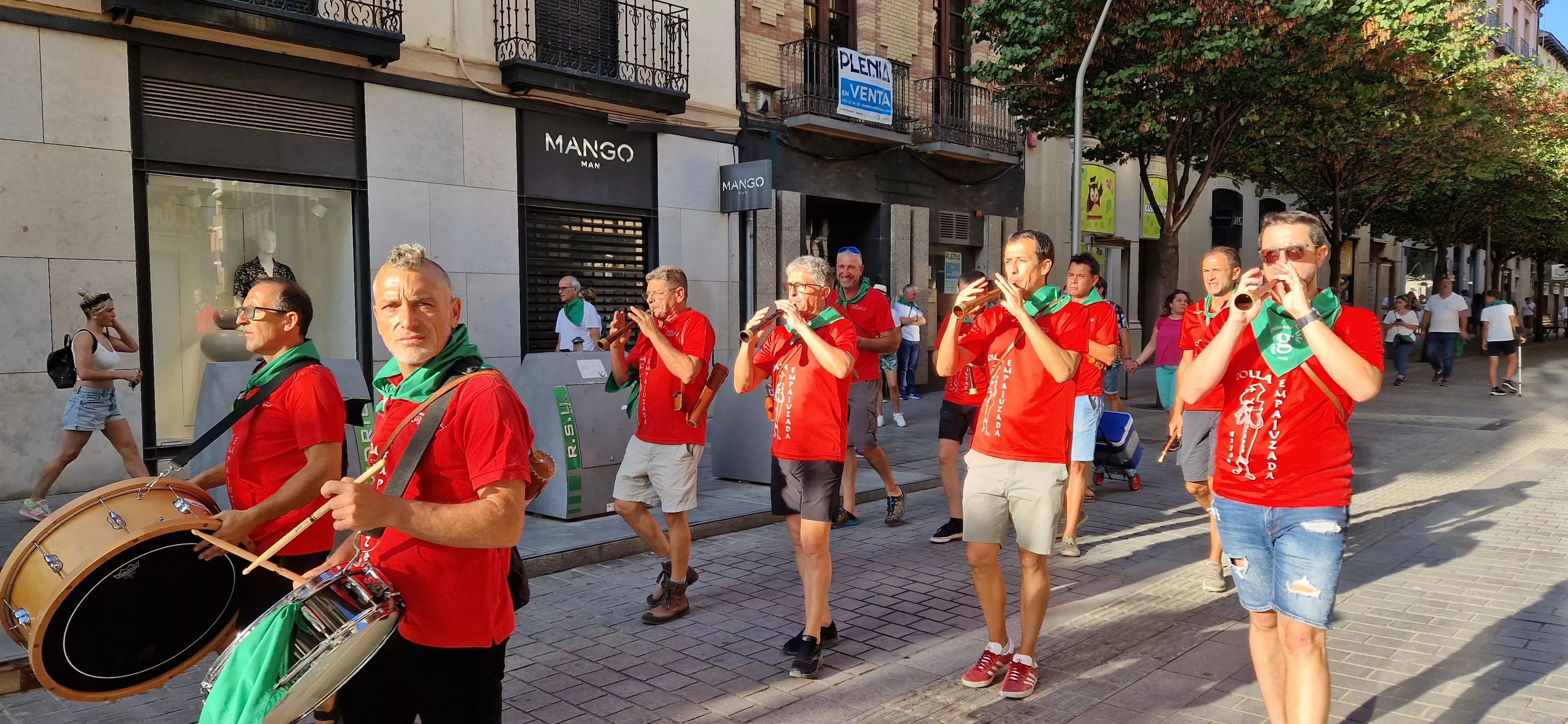 X Trobada de Gaiteros de Aragón y XXV aniversario de Gaiters de Tierra Plana. Foto Myriam Martínez
